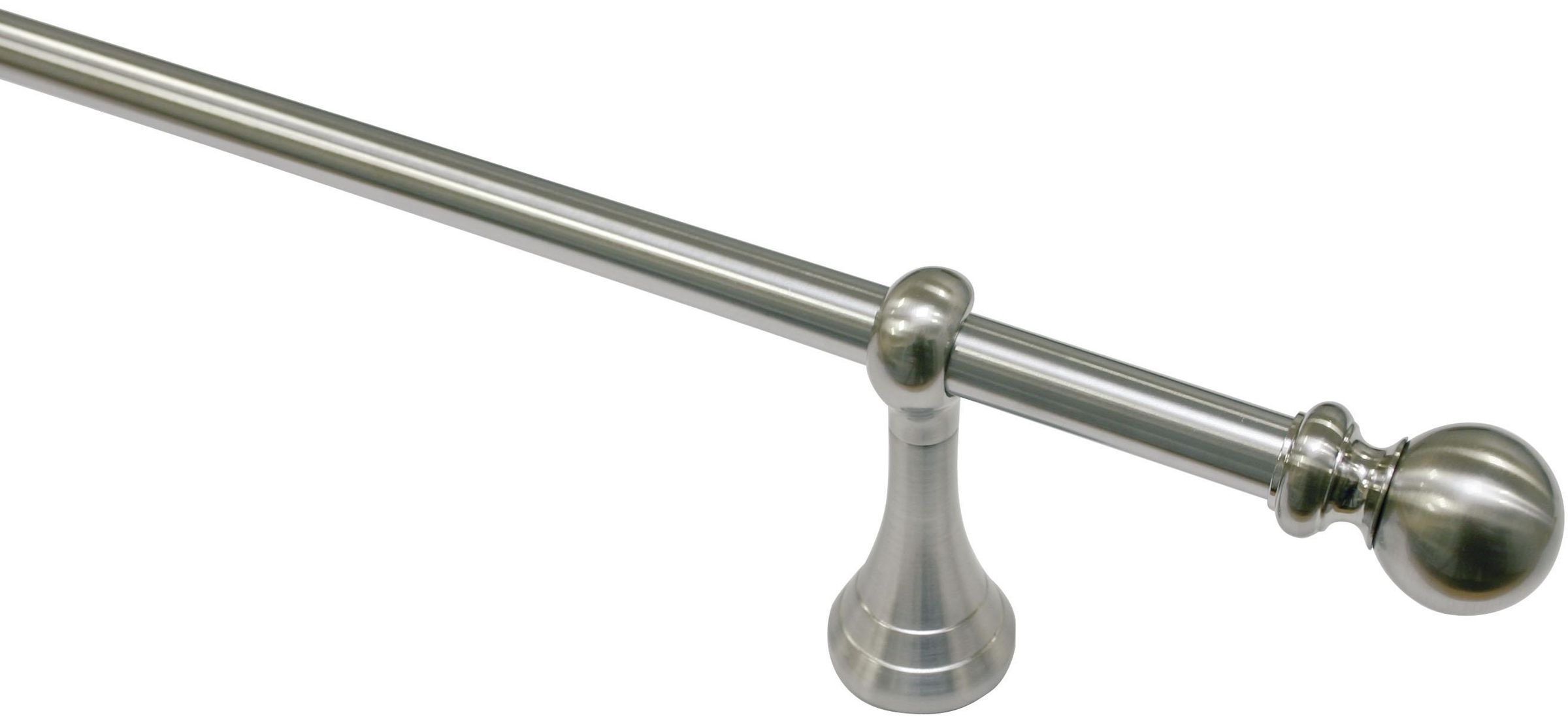 Image of GARDINIA Gardinenstange »Gardinenstangen Set Metall«, 1 läufig-läufig, Fixmass, Serie Polaris bei Ackermann Versand Schweiz