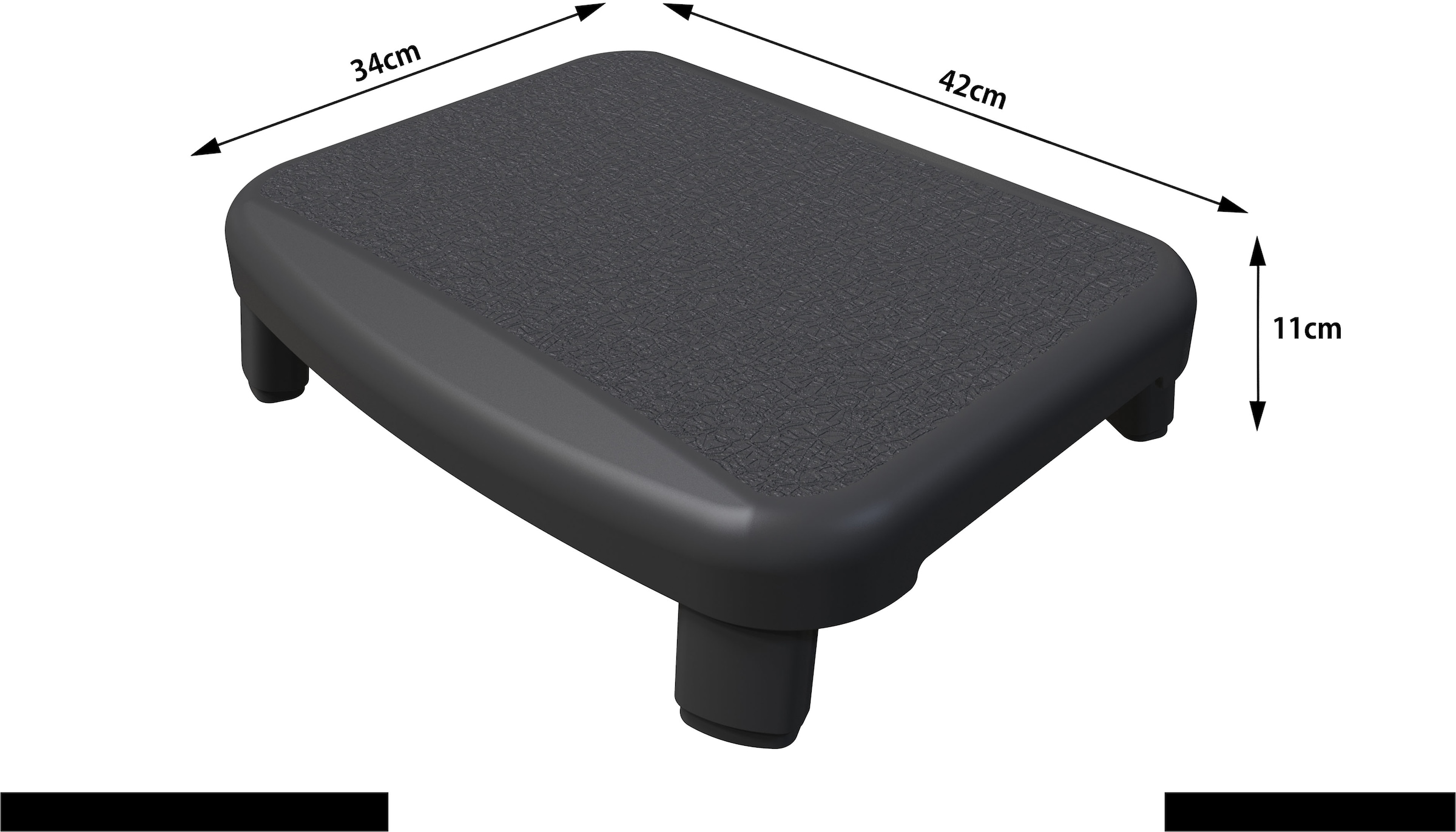 Bischof Bad-Stufe »Easy Step« Belastbarkeit bis 150Kg, hohe Standsicherheit.