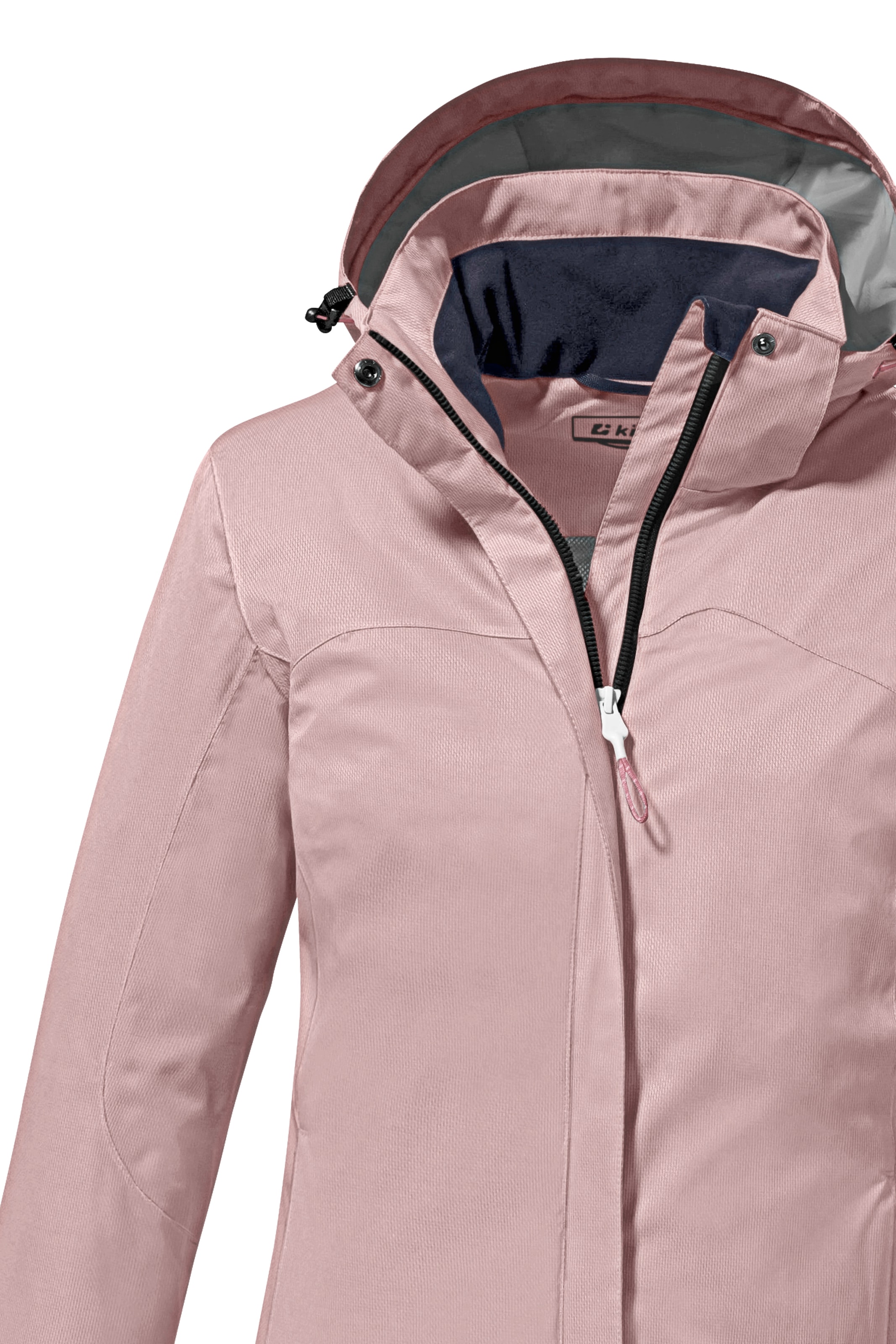 Killtec Veste fonctionnelle »KOS 133 WMN JCKT« avec capuche avec capuche, imperméable, coupe-vent, respirant, colonne d'eau 10000 mm