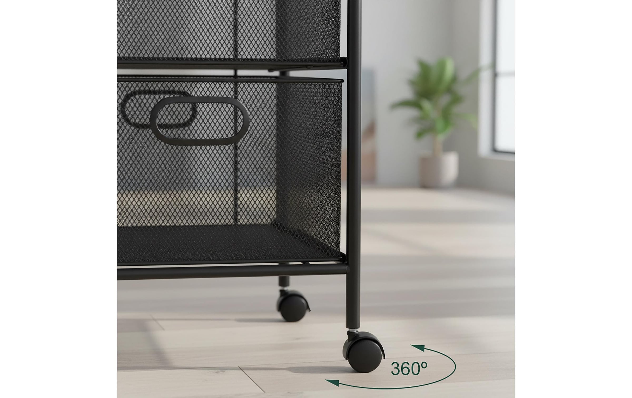relaxdays Chariot de cuisine »Rollregal, 32 x 92.5 x 33 cm«