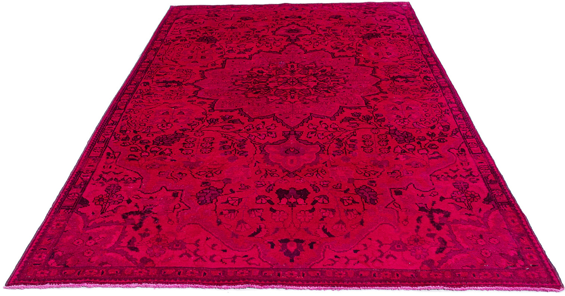 Image of morgenland Orientteppich »Perser - Täbriz - 260 x 162 cm - rot«, rechteckig, 10 mm Höhe, Wohnzimmer, Handgeknüpft, Einzelstück mit Zertifikat bei Ackermann Versand Schweiz