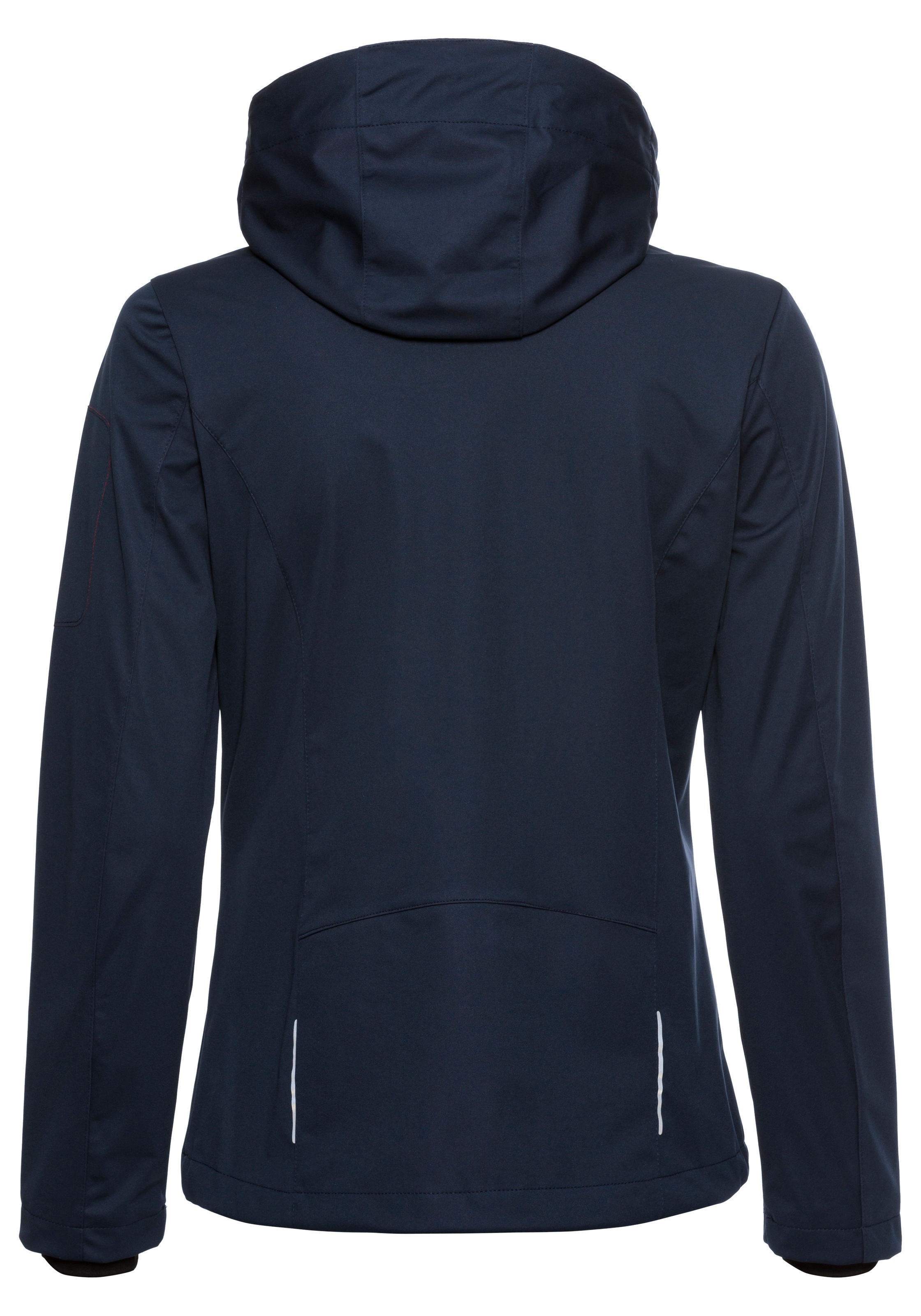 CMP Softshelljacke, mit Kapuze, Atmungsaktiv & Windabweisend & Wasserabweisend & Leichtes Material