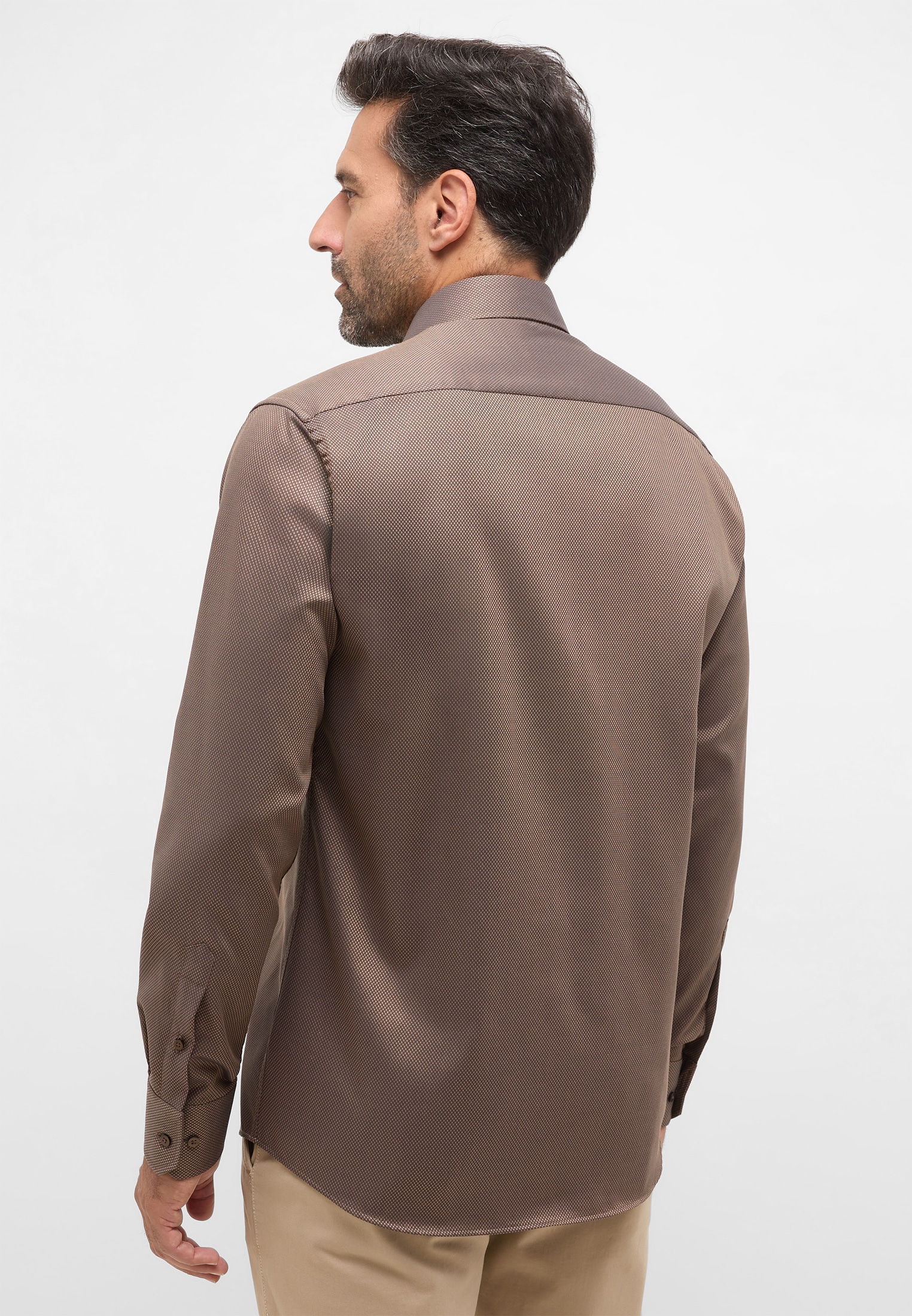 Eterna Langarmhemd »MODERN FIT« NON IRON (bügelfrei)