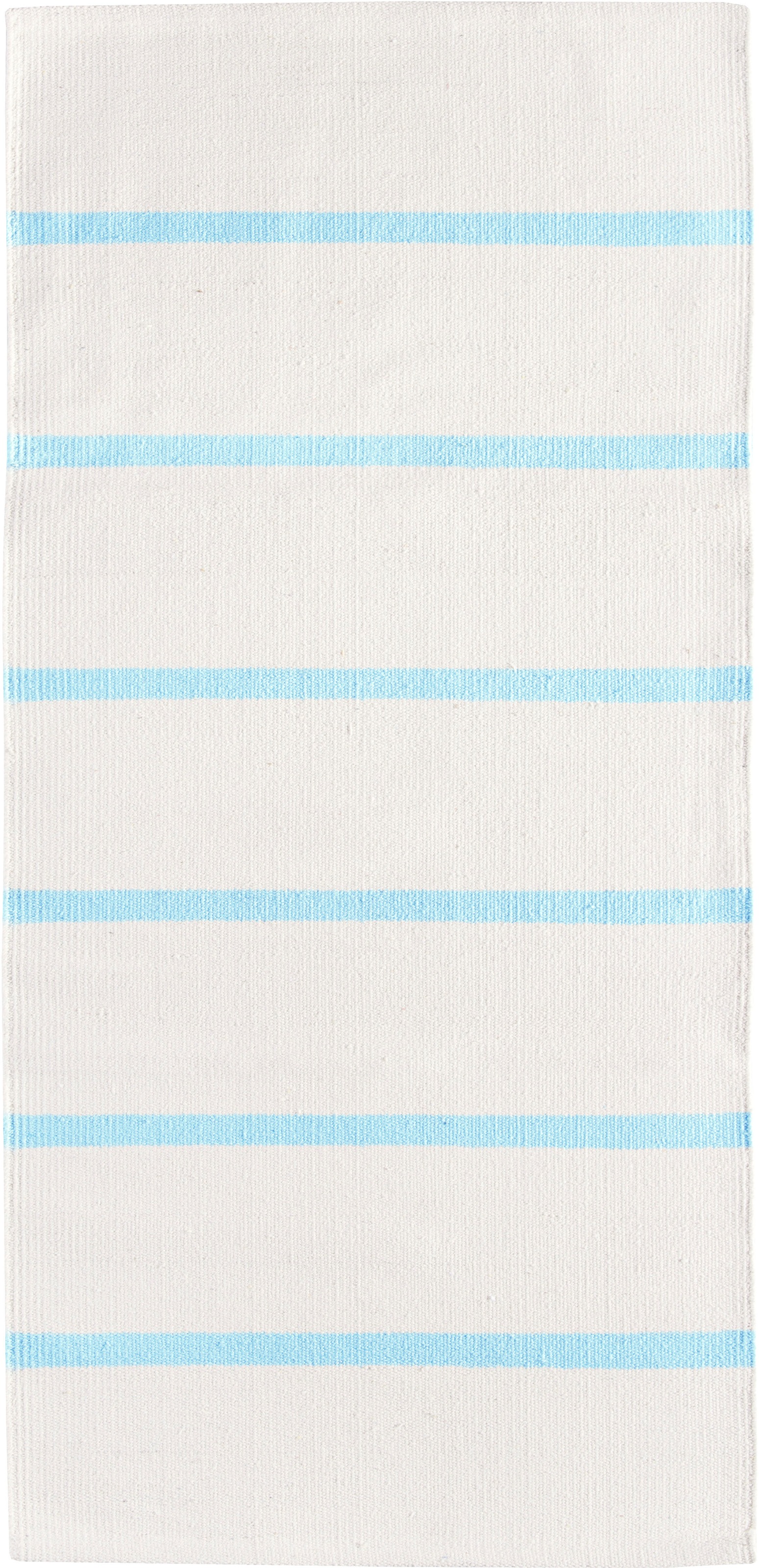 Image of Andiamo Teppich »Milo 2«, rechteckig, 5 mm Höhe, Handweb Teppich, Flachgewebe, reine Baumwolle, handgewebt, mit Fransen, ideal Wohnzimmer & Schlafzimmer bei Ackermann Versand Schweiz