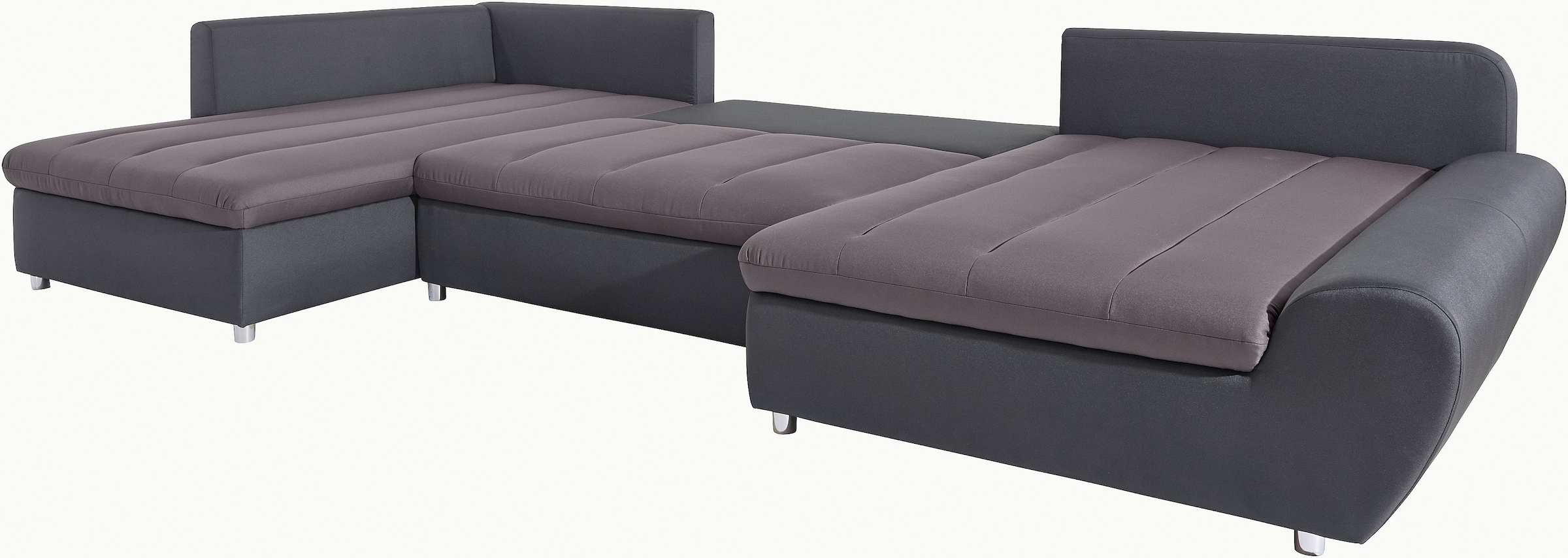 sit&more Wohnlandschaft »Bandos U-Form«, in 2 unterschiedlichen Grössen, wahlweise mit Bettfunktion + Bettkasten