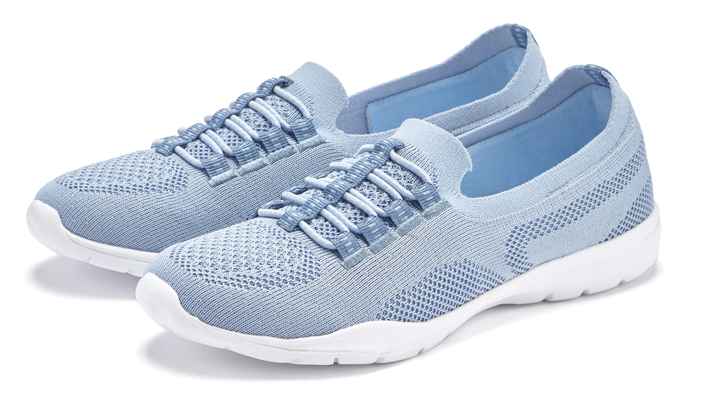 Image of LASCANA Sneaker "Slipper, Halbschuh, Slip-On-Sneaker," aus leichtem Textil-Material VEGAN