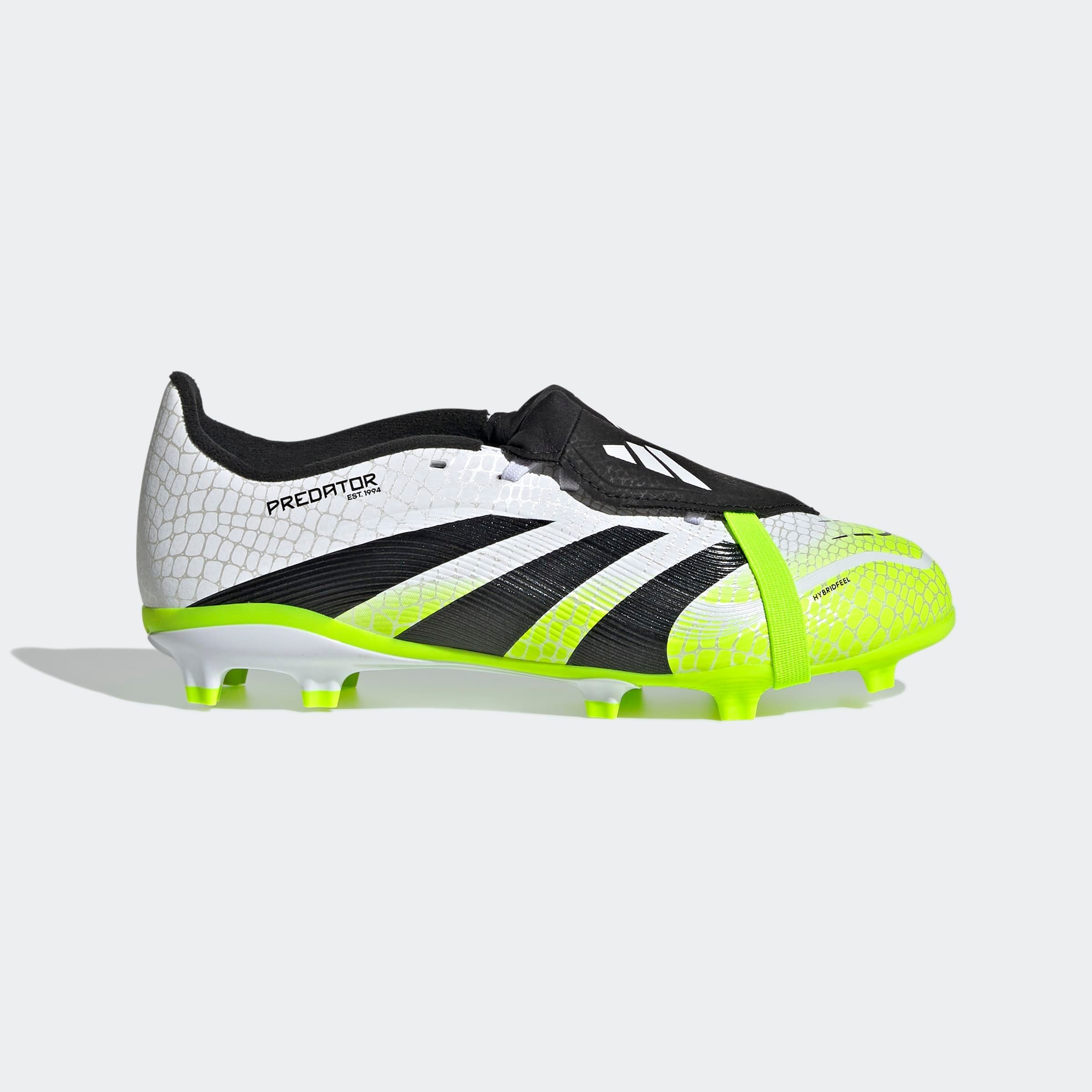 adidas Performance Fussballschuh »PREDATOR LEAGUE MIT UMSCHLAGBARER ZUNGE HART- UND ASCHENPLÄTZE KINDER«, geeignet für Rasen- und Kunstrasenplätze