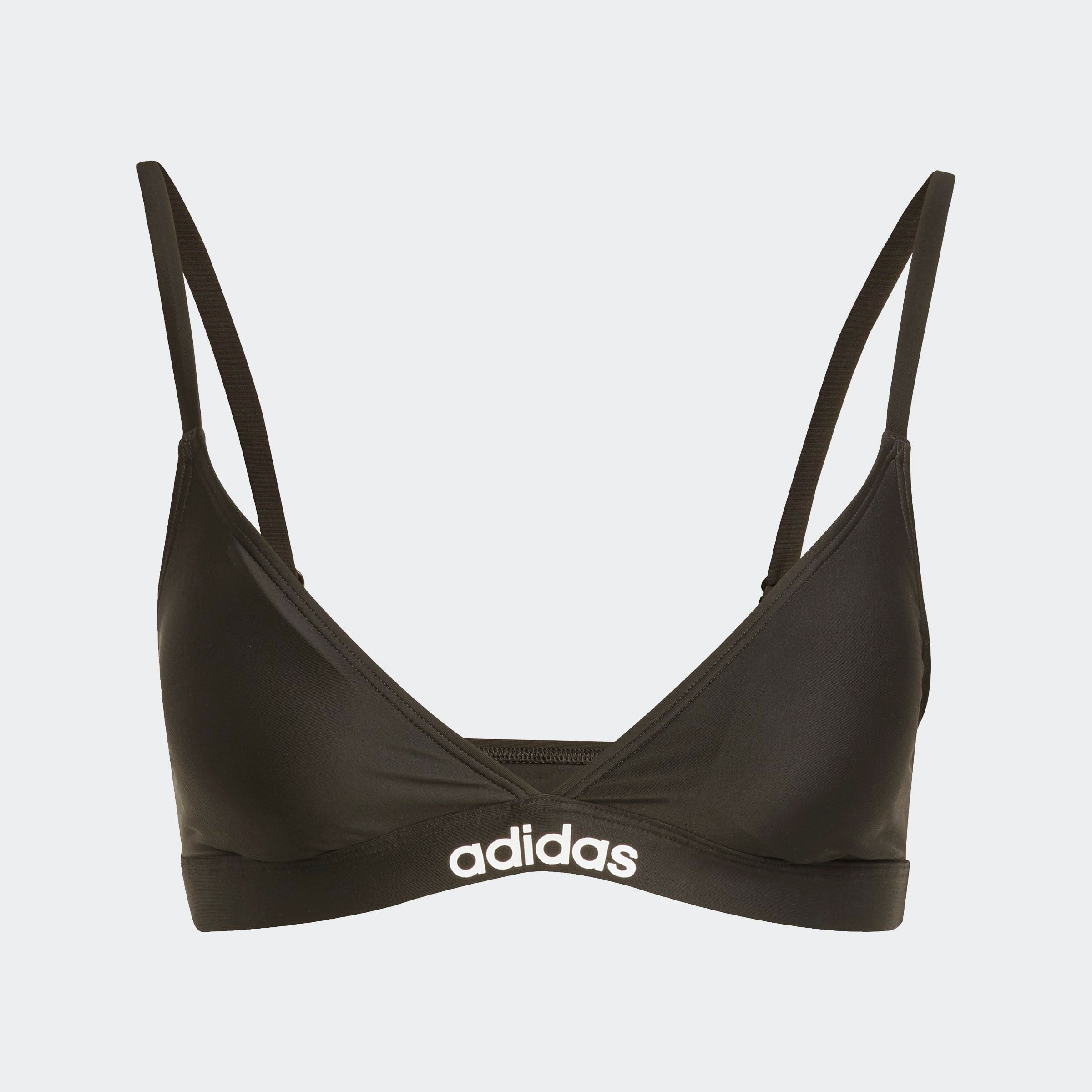 adidas Performance Bikini bustier »TRIANGLE BIKINI SET MIT 2-WEGE-VERSTELLBAREN TRÄGERN« avec coussinet amovible, bretelles dorsales réglables en 2 sens