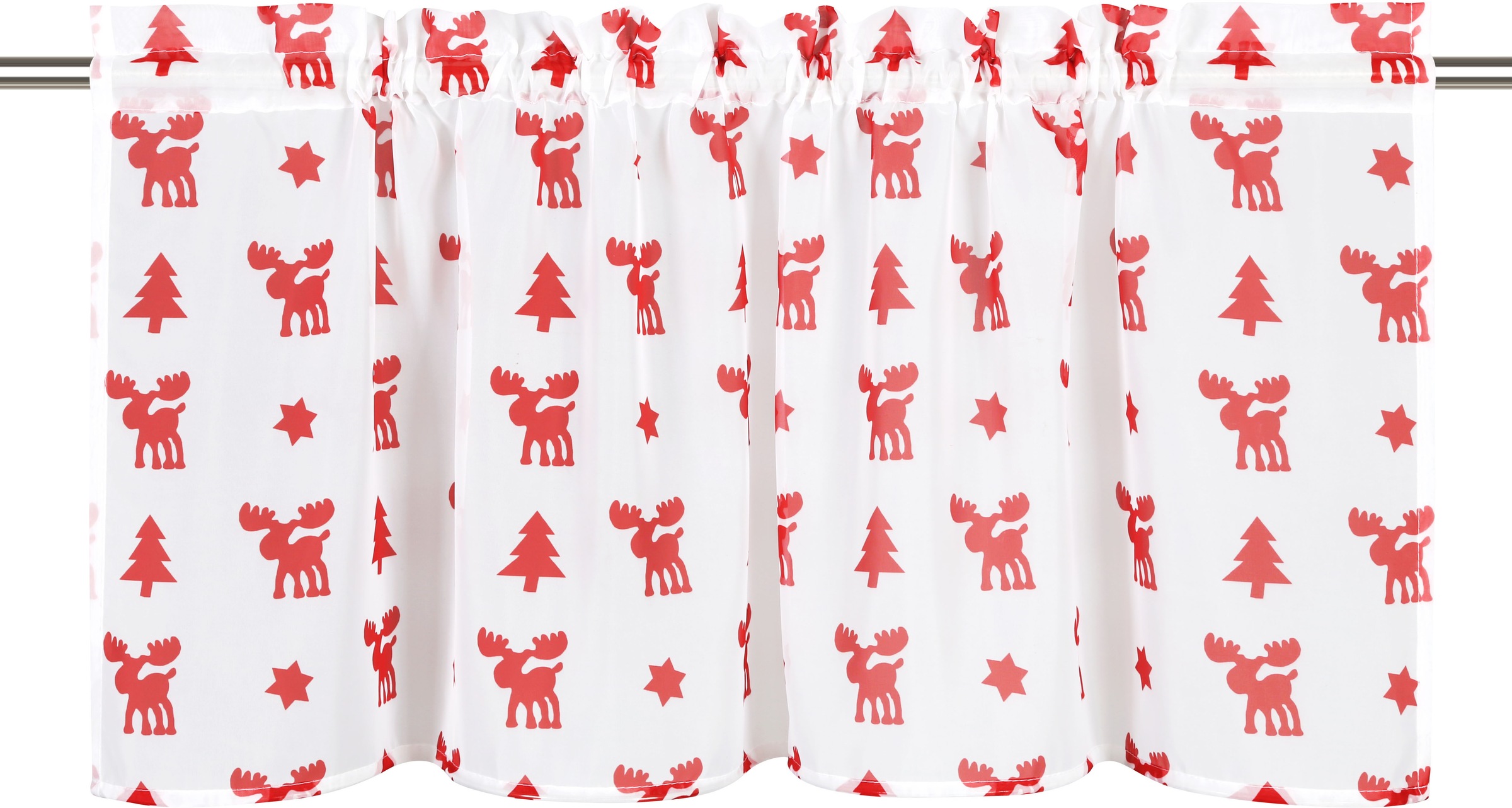 Image of my home Scheibengardine »Elk«, (1 St.), Transparent, Voile, Polyester bei Ackermann Versand Schweiz