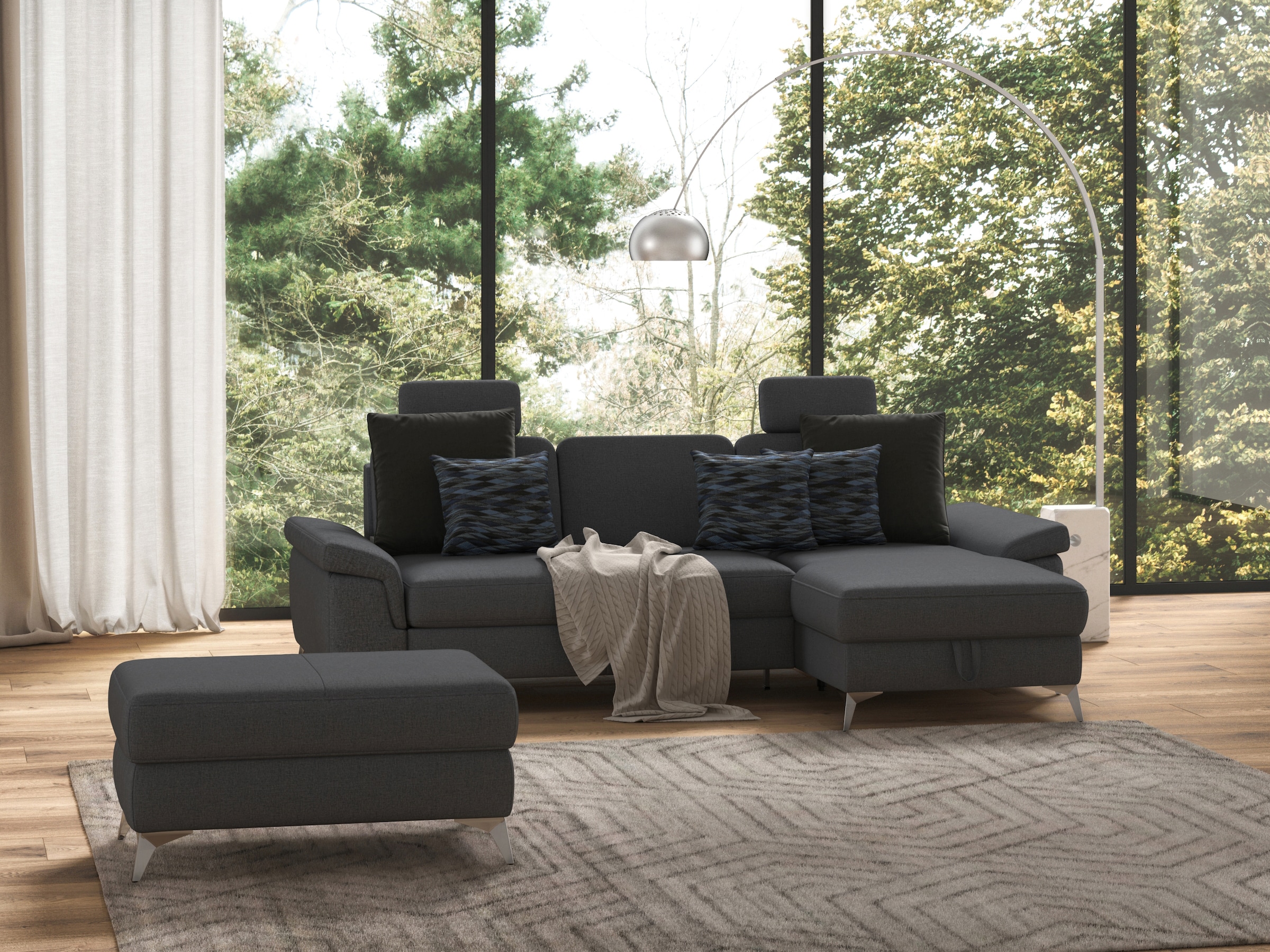 sit&more Stauraumhocker »Padua«, mit Stauraum