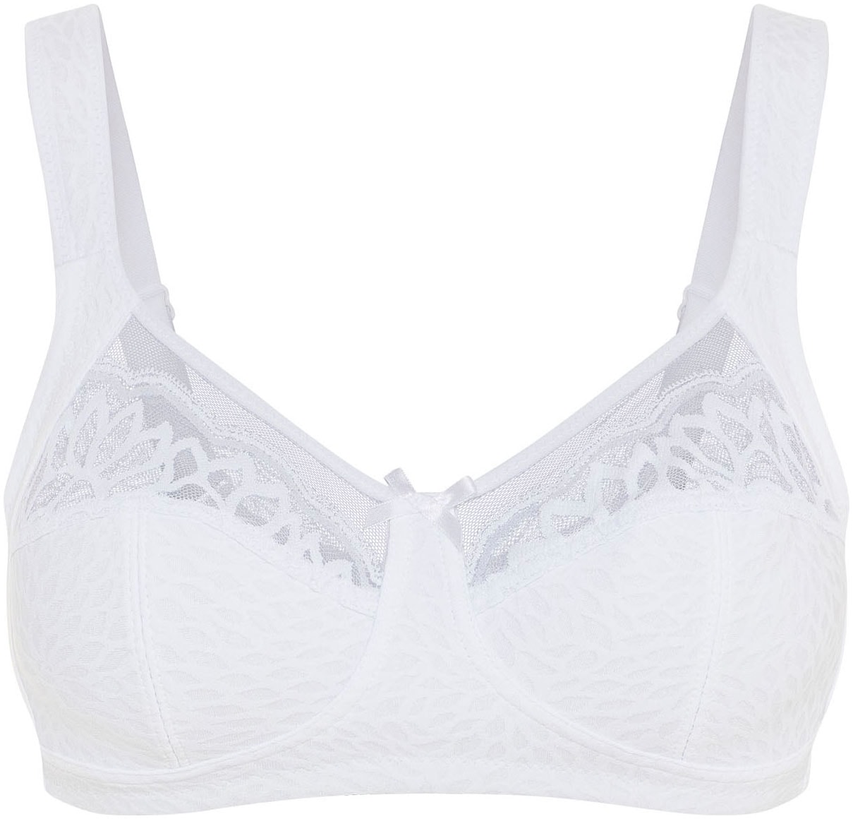 Susa Bügelloser BH »Classic«, Spitze, genähte Cups, Jacquard-Muster, elastisch, Komfortträger