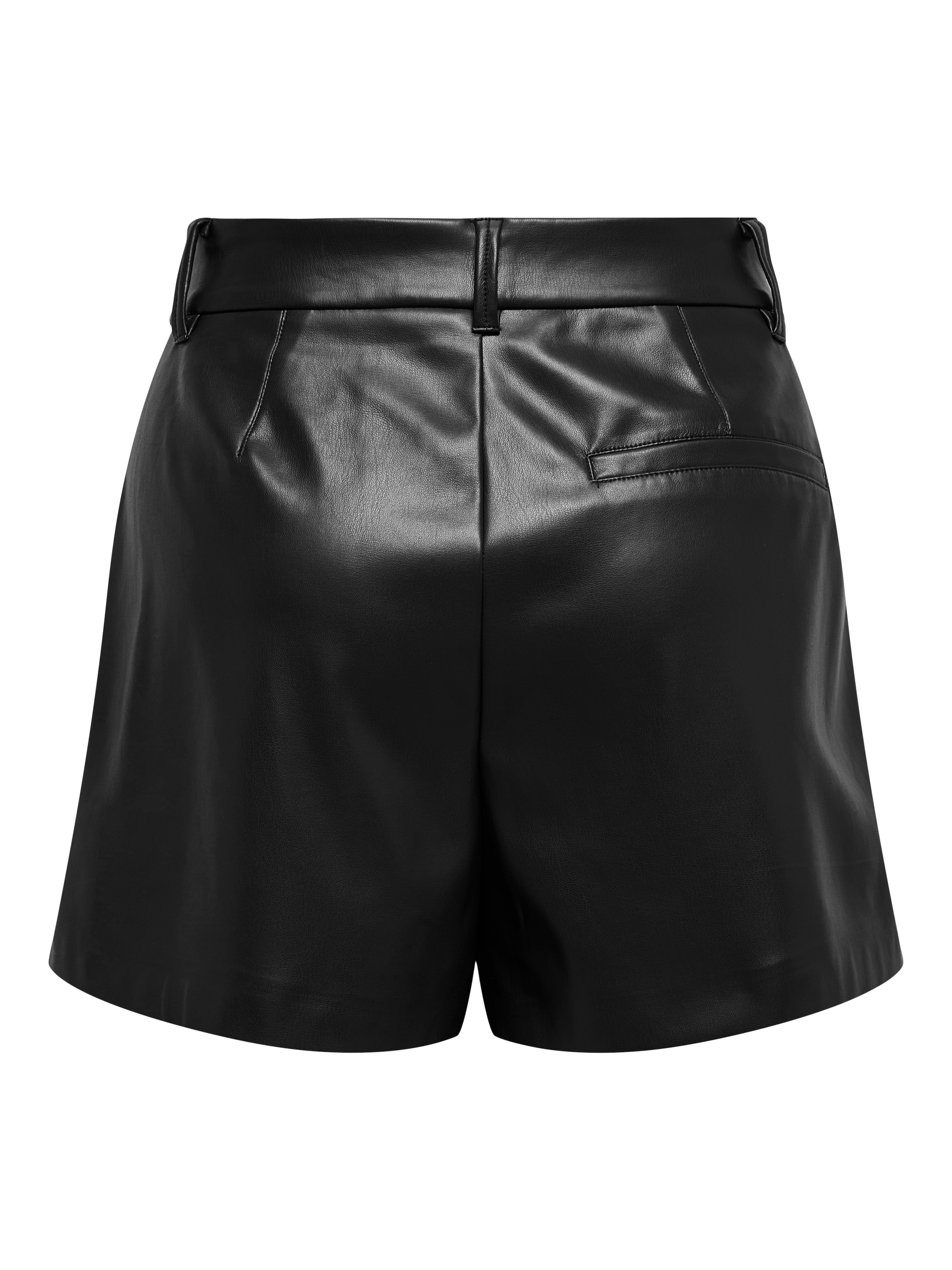 ONLY Lederhose »ONLSMOOTH HW FAUX LEA SHORTS CC PNT«