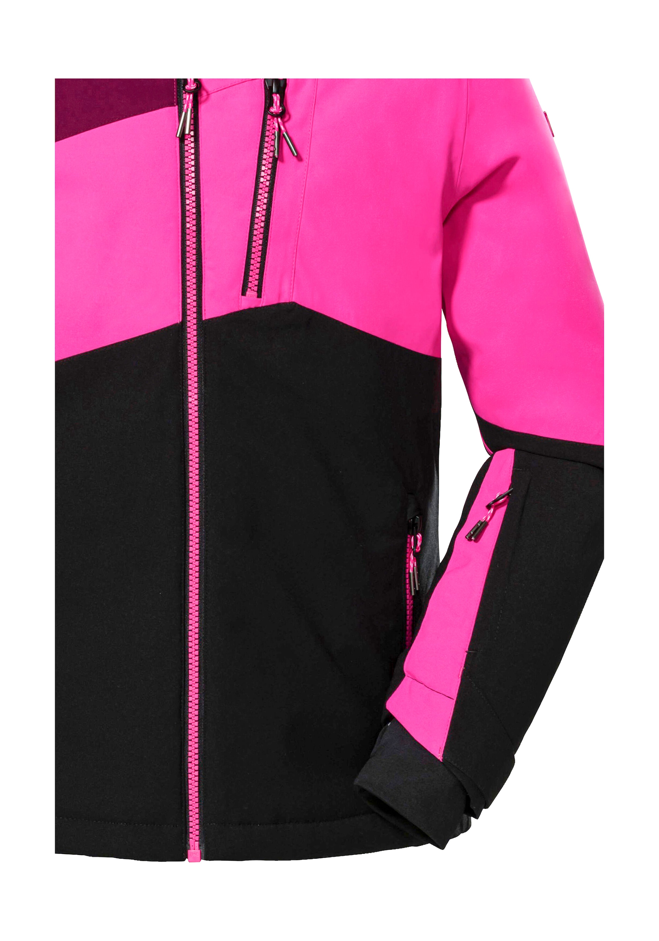 Killtec Veste de ski »KSW 166 GRLS SKI JCKT« Atmungsaktive, wasser- und winddichte Skijacke mit abnehmbarer Kapuze