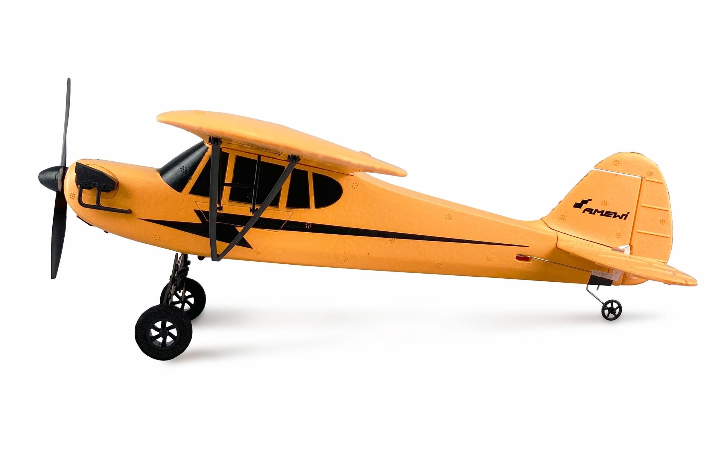 Amewi RC-Flugzeug »Piper J-3 Cub 505 mm, Gelb Gyro, RTF«