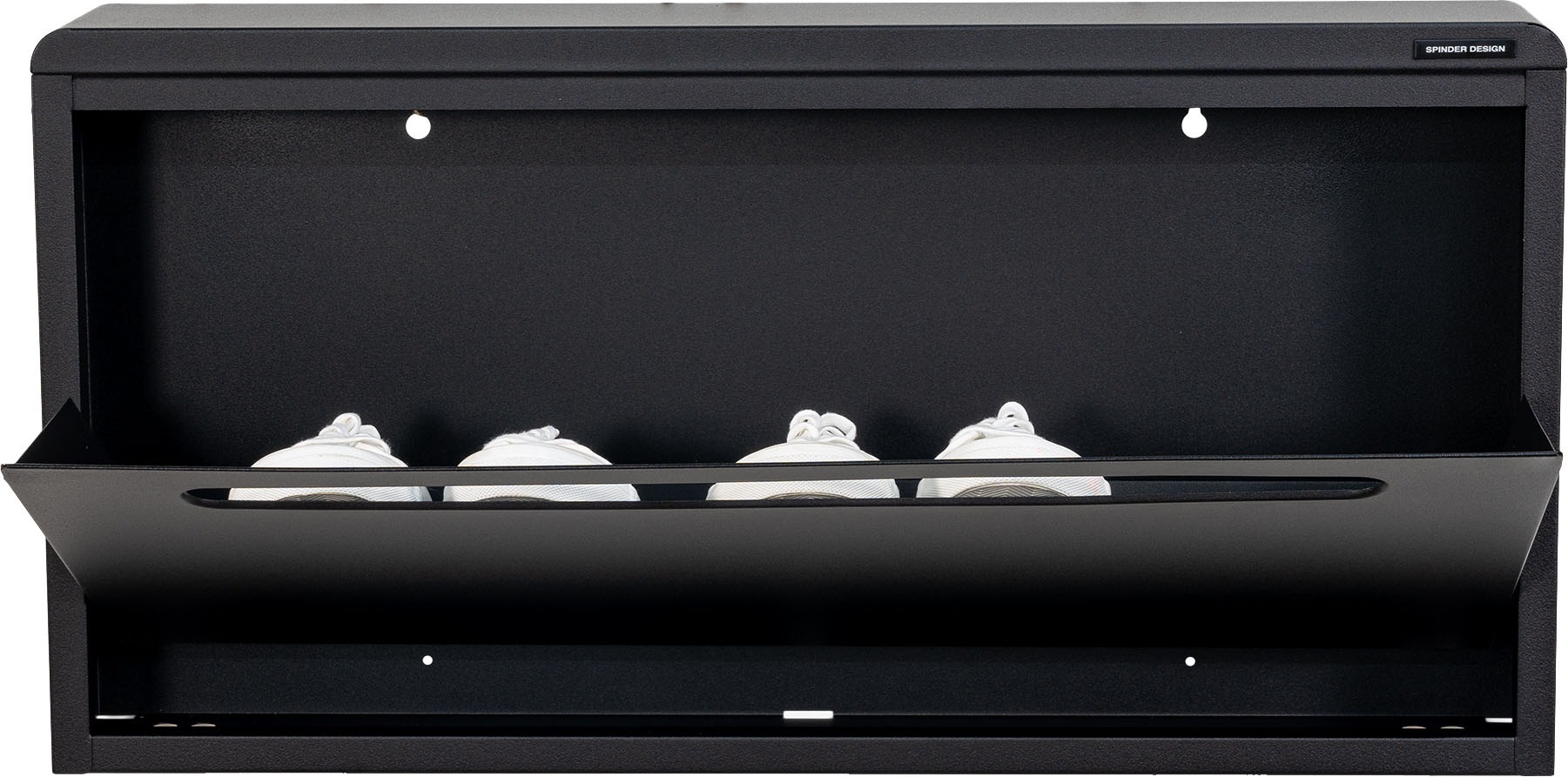Spinder Design Armoire à chaussures »MARIO« Armoire à chaussures en acier avec fente