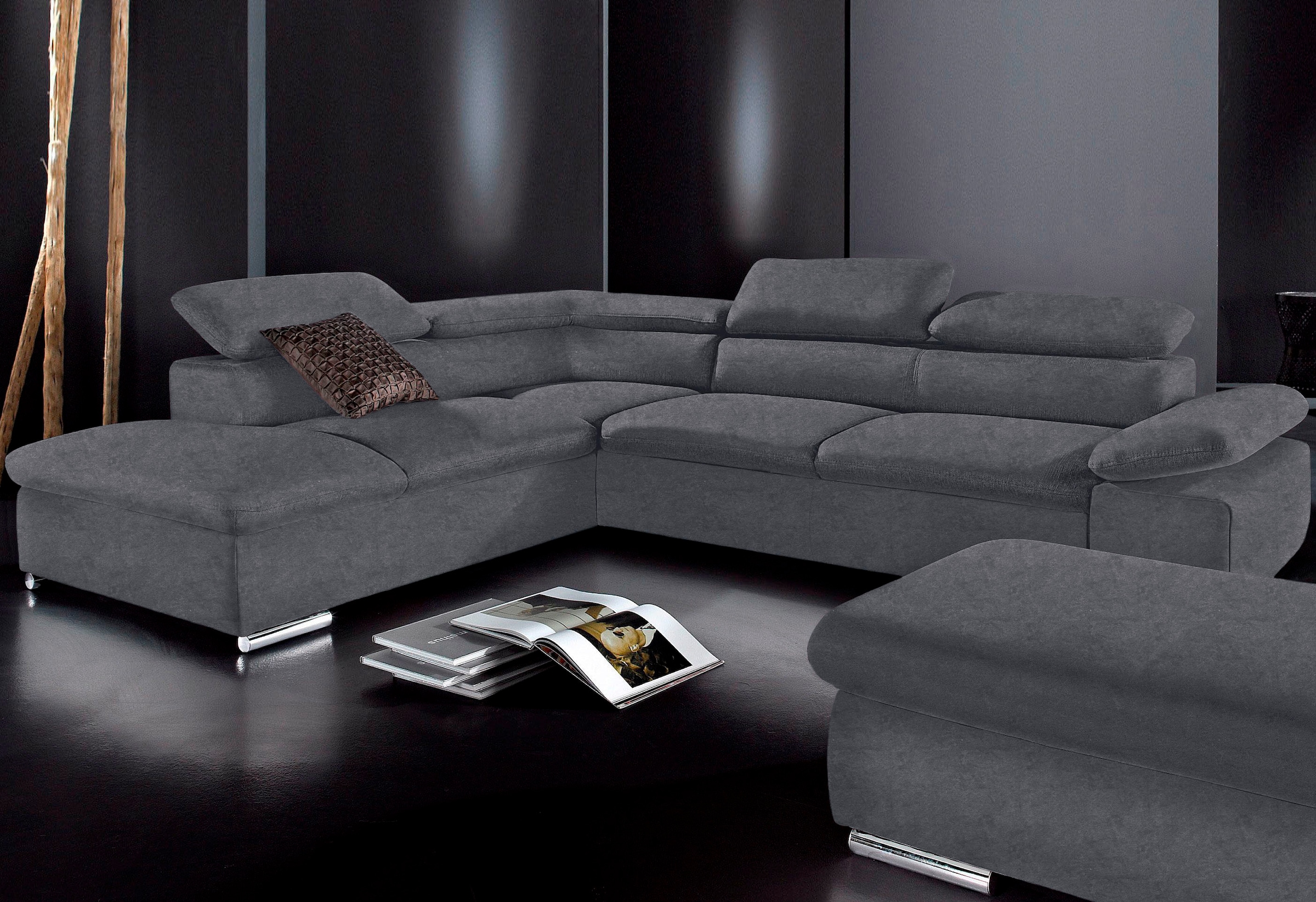 Image of sit&more Ecksofa "Alcudia L-Form" mit Armteilverstellung, optional Kopfteilverstellung und Bettfunktion