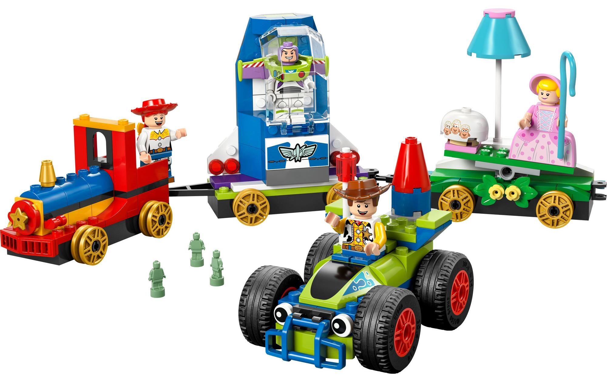 LEGO® Spielbausteine »Disney Pixar Partyzug und das Auto RC aus Toy Story 43264«