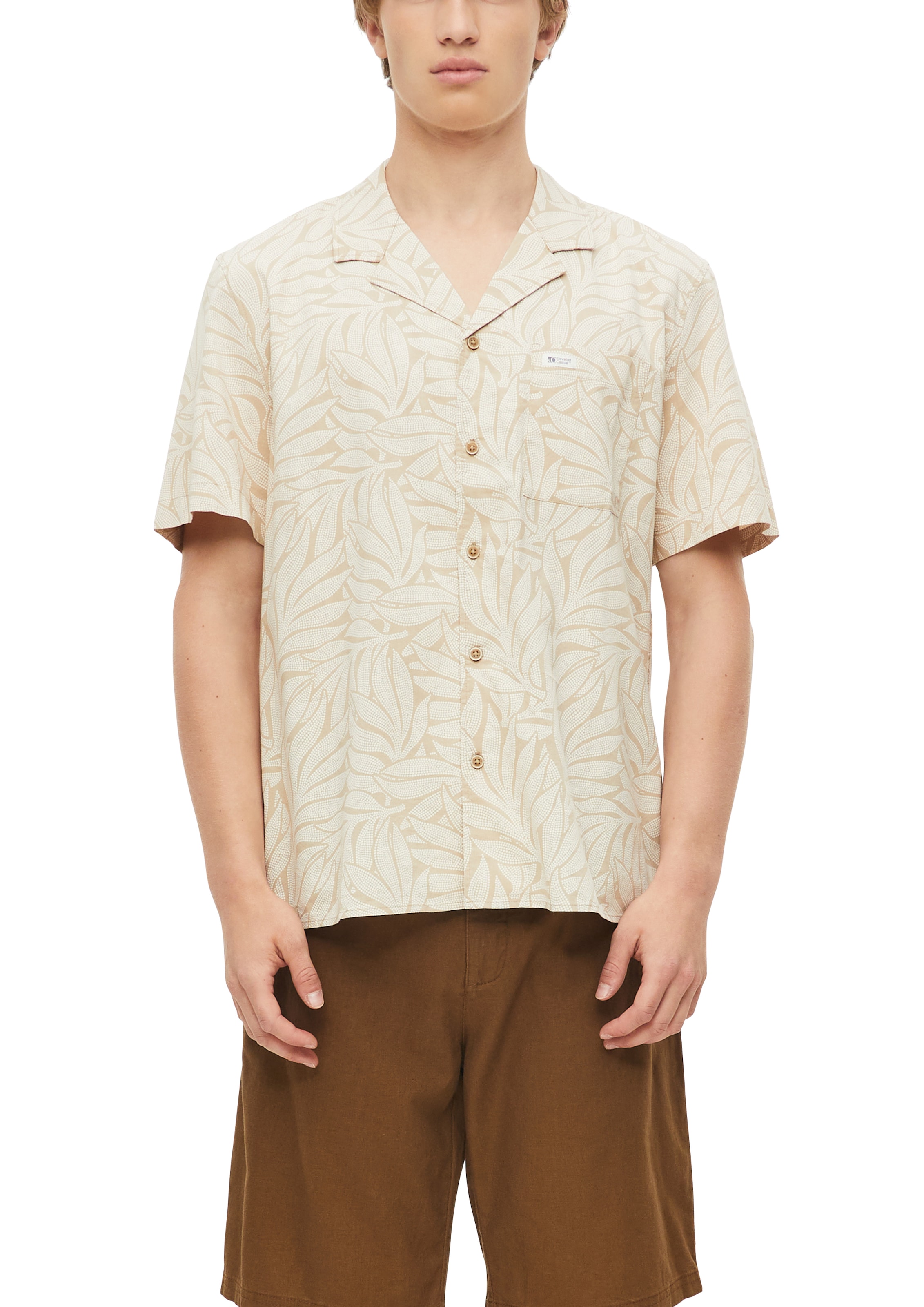 s.Oliver Hawaiihemd Sommerhemd in floraler Optik