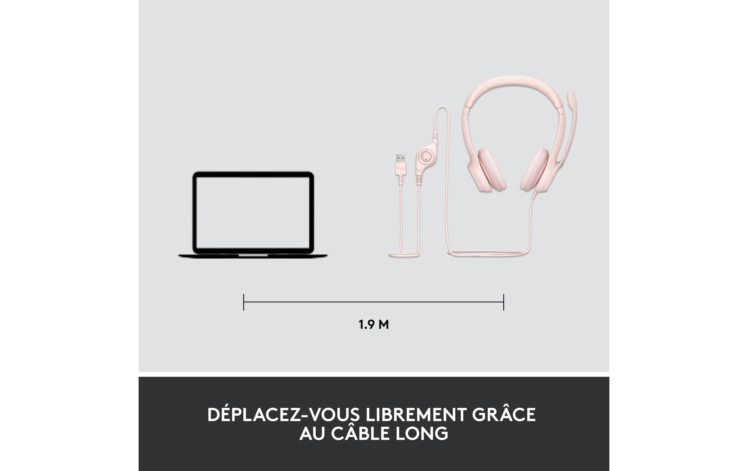 Logitech Casque »H390 USB Stereo«