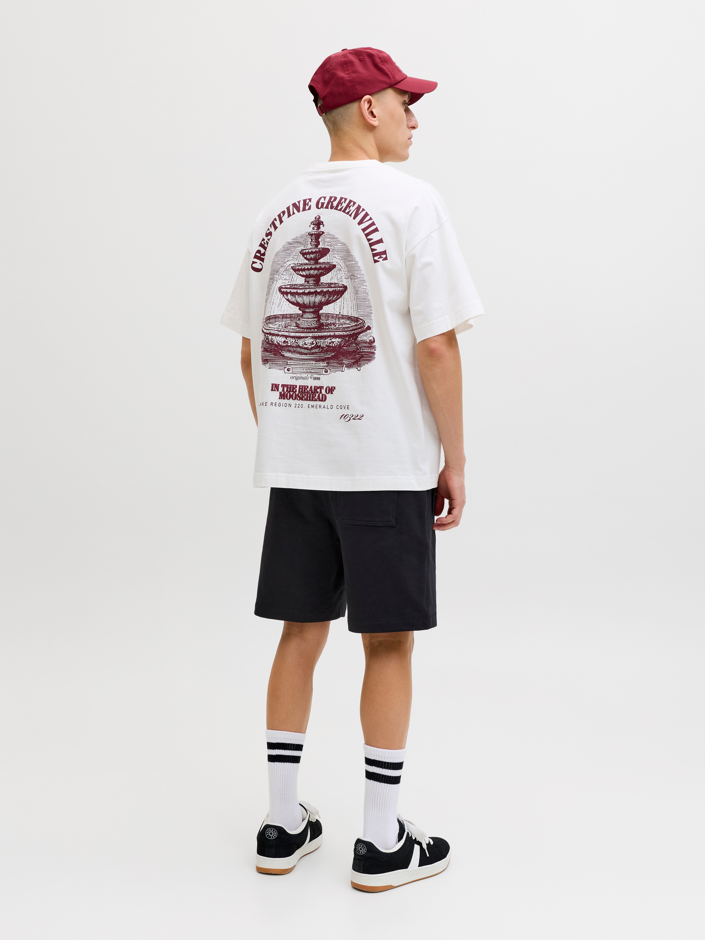 Jack & Jones Sweatshorts »JPSTKARL NORREBRO SWEAT SHORTS REG SN«  mélange coton, coupe décontractée