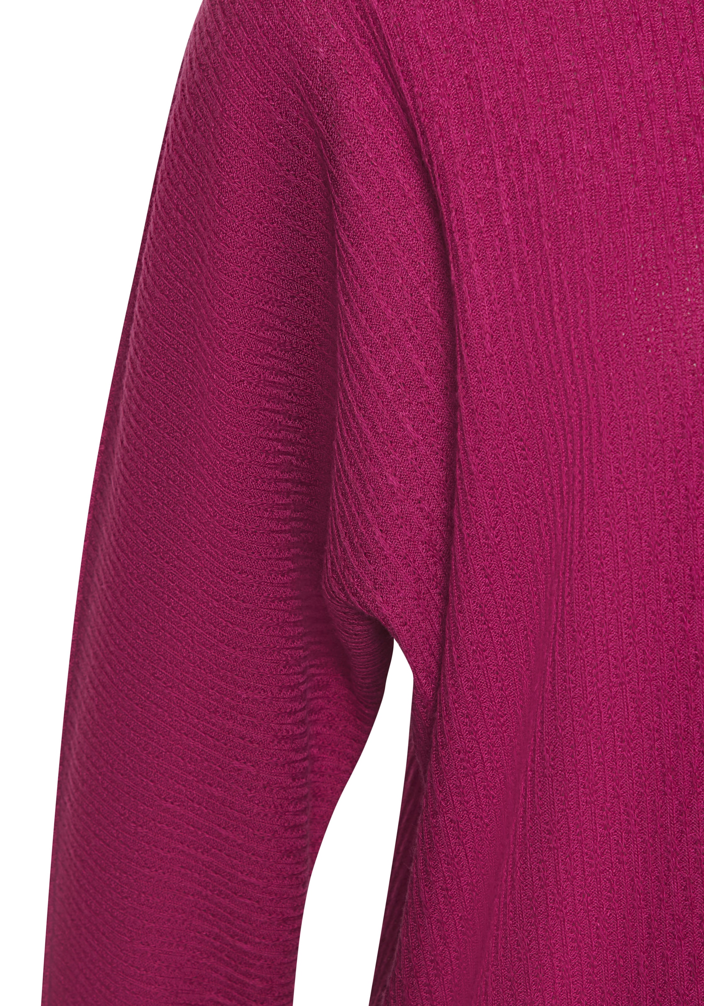 Vivance T-shirt à manches longues »in modischer Struktur-Optik« aus pflegeleichter Strickqualität mit Viskose