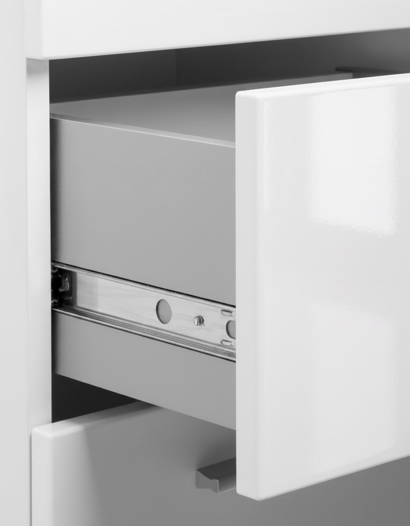 GOODproduct Armoire intermédiaire »Föhr« minimaliste, intemporel, brillant