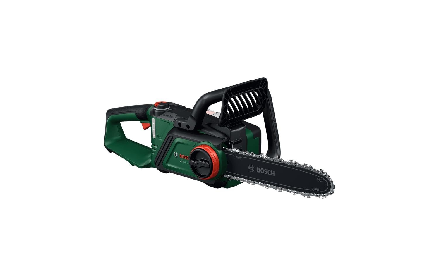 Image of BOSCH Akku-Kettensäge "PKE18V-30-28 SOLO" ohne Akku und Ladegerät, für schnelles und einfaches Schneiden von grossen Ästen und Stämmen