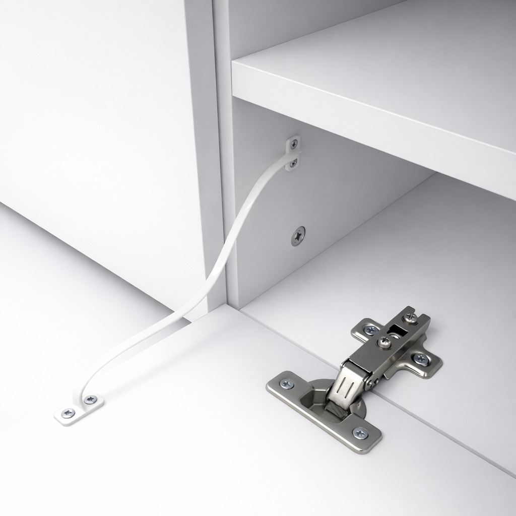 GOODproduct Lowboard »LORENZO 1, TV-Board, TV-Kommode, TV-Schrank, TV-Unterschrank, TV-Möbel« Modernes lackiertes Hochglanz TV-Board, grifflos, Breite 155 cm