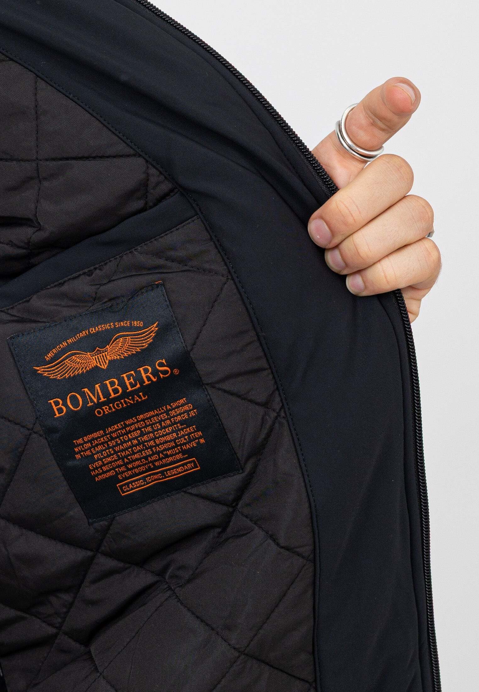 Bombers Original Kurzjacke »Bombers Original Jacke Edwards-M«