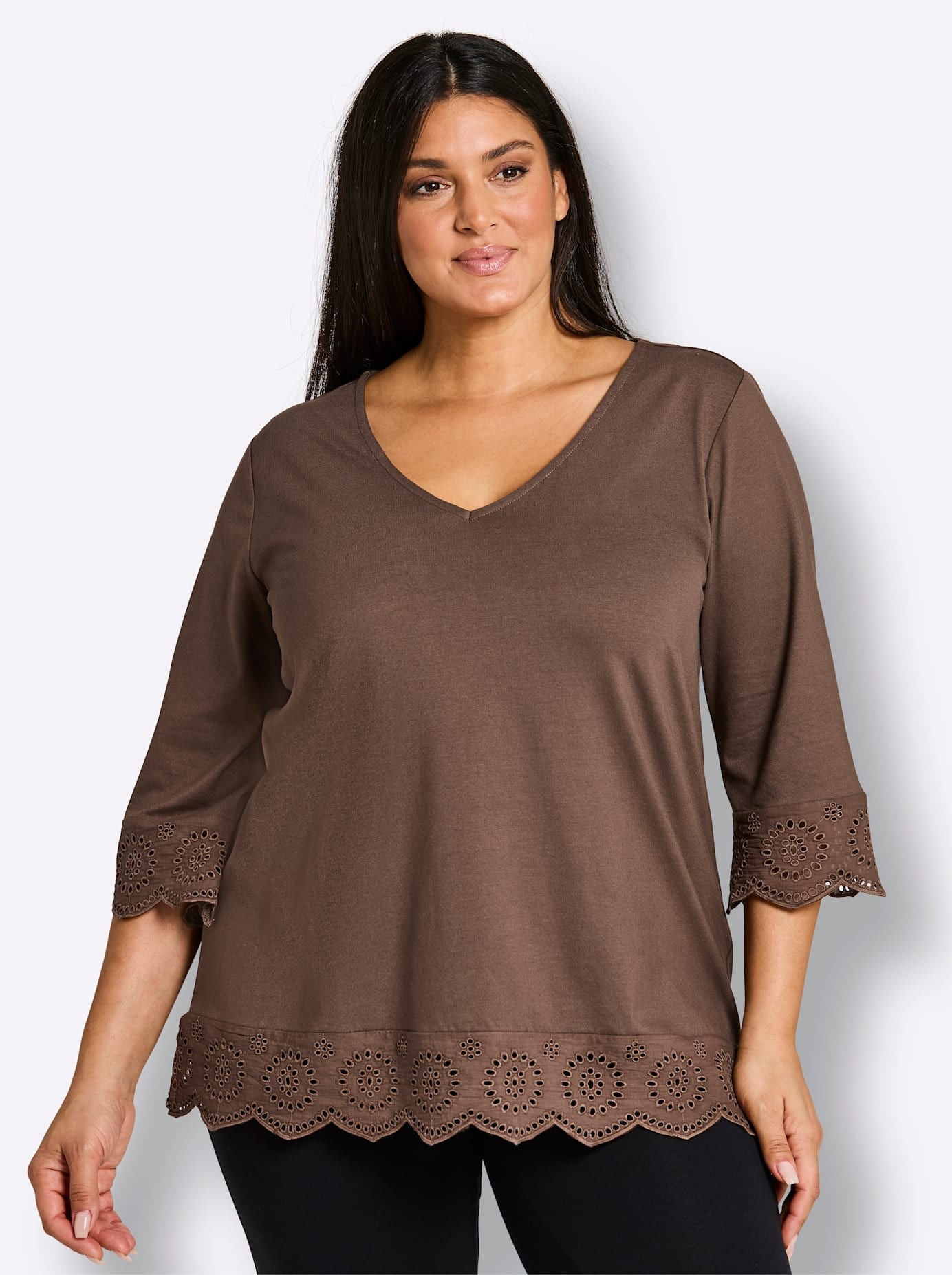 Image of Sheego 3/4-Arm-Shirt "3/4-Arm-Shirt" 1