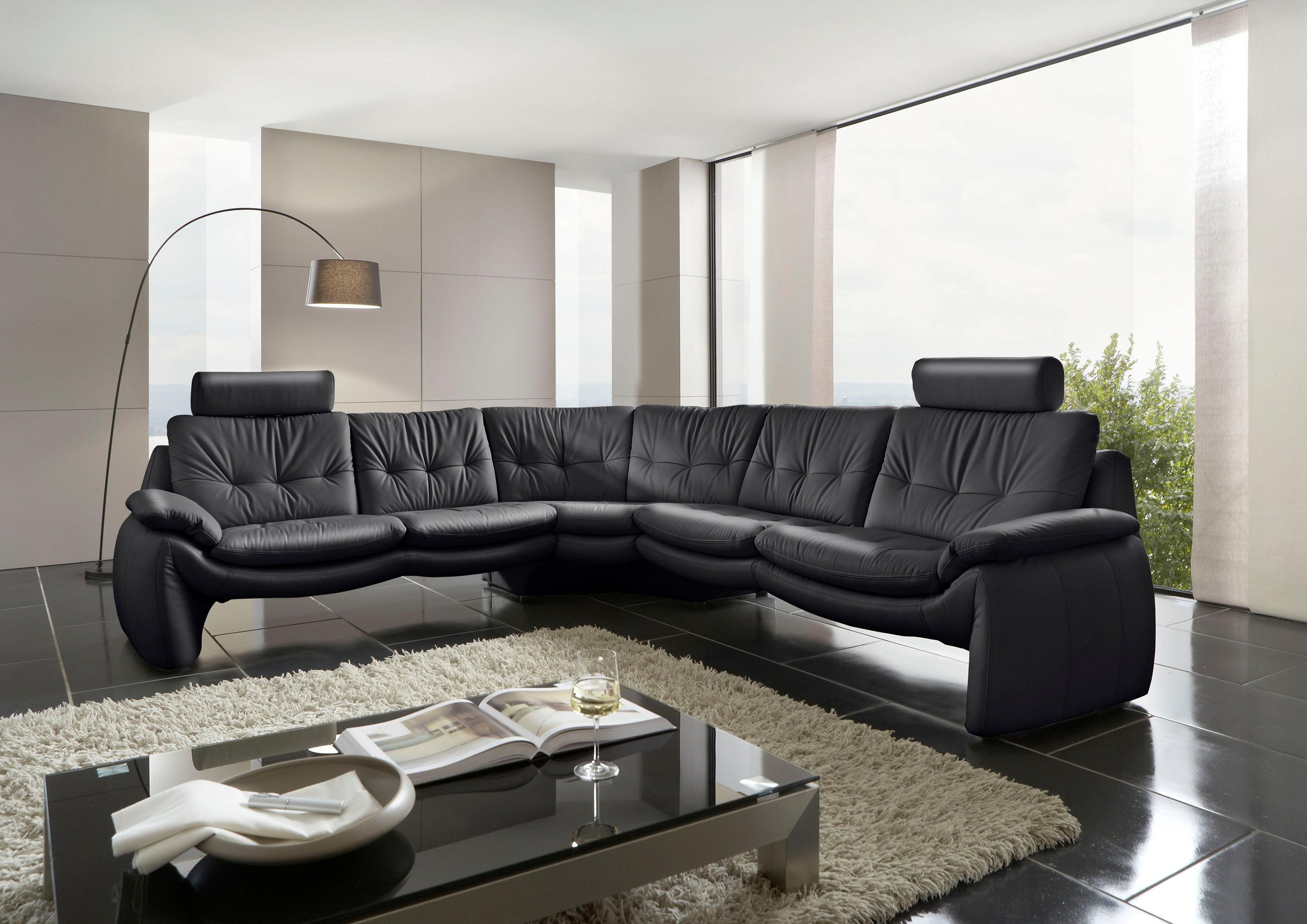 Image of PLACES OF STYLE Ecksofa »Luna525«, in einzigartiger Optik bei Ackermann Versand Schweiz