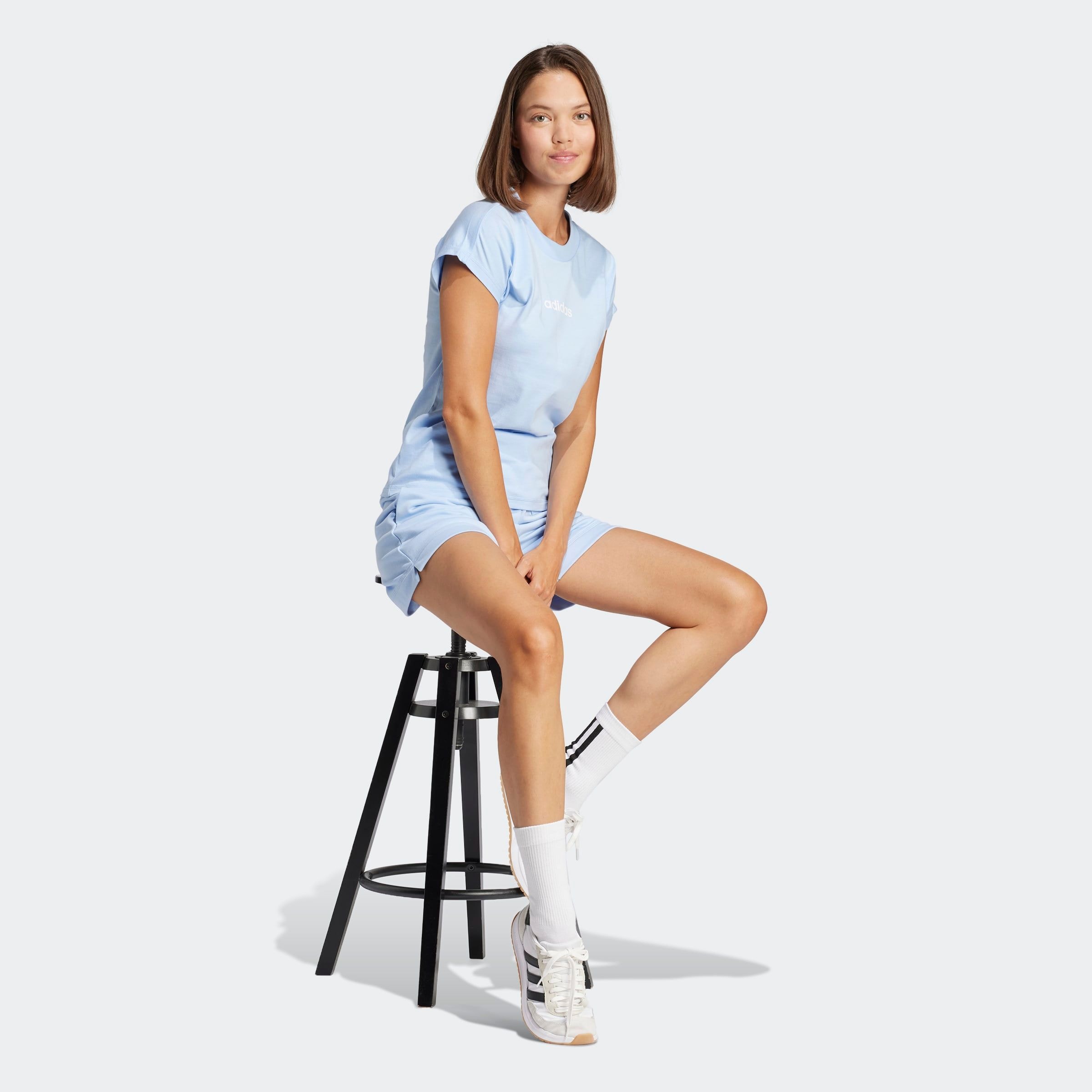 adidas Sportswear Shorts »W LIN FT SHO«, (1 tlg.)