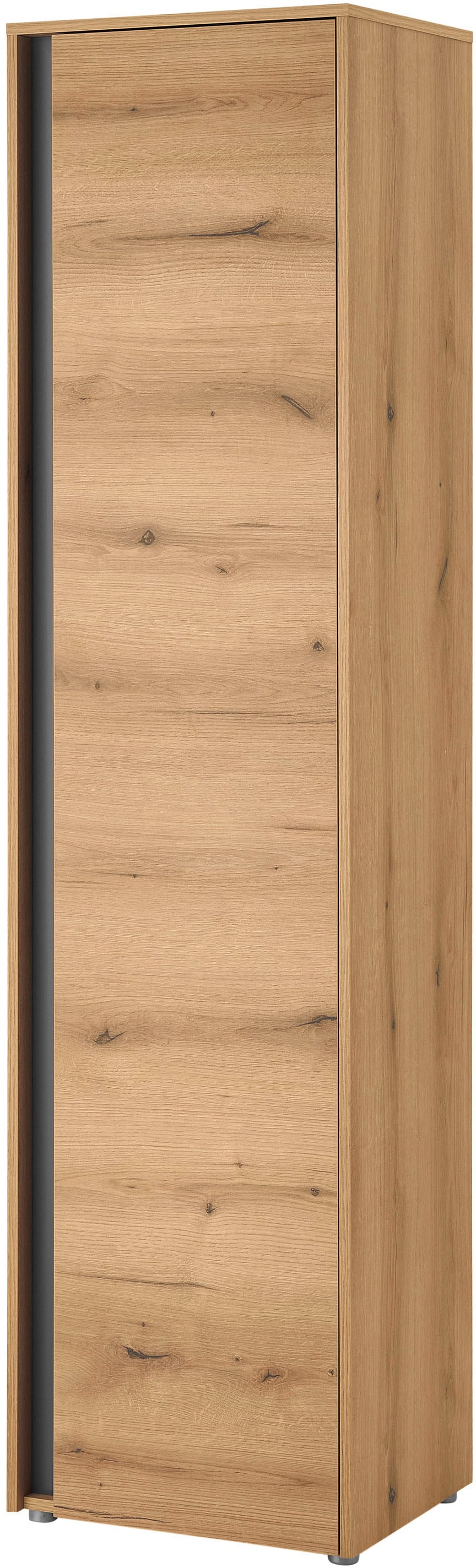 INOSIGN Garderobenschrank »GiRON/CiTY, moderner Schrank, Schuhschrank mit Stauraum« 9 Einlegeböden, 10 Fächer, Tür beidseitig montierbar, 50 cm breit