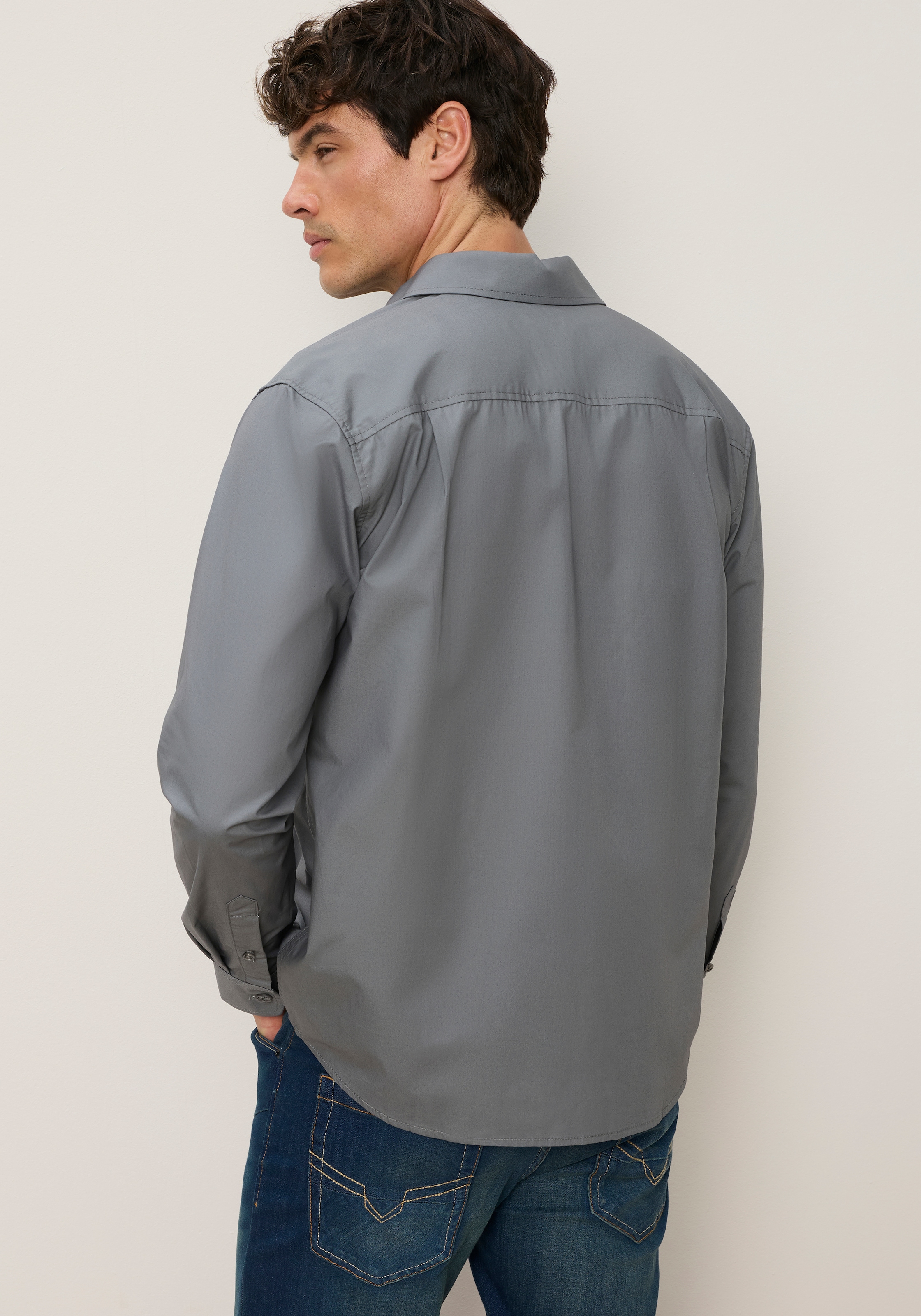 Man's World Langarmhemd »mit moderner Reissverschlusslösung« Regular Fit, Die moderne Alternative zum klassischen Hemdenlook