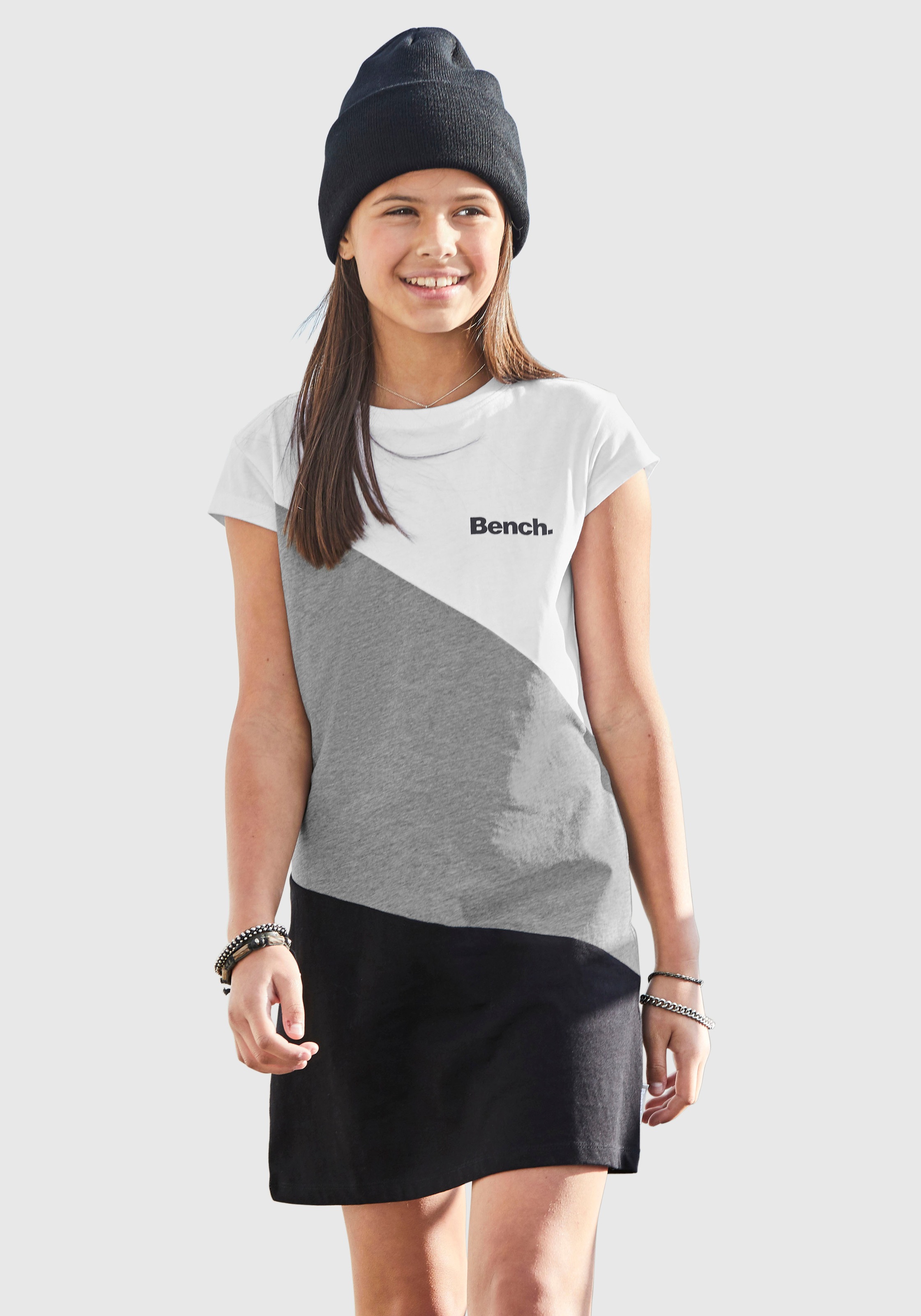 Image of Bench. Jerseykleid, mit kontrastfarbenen Einsätzen bei Ackermann Versand Schweiz