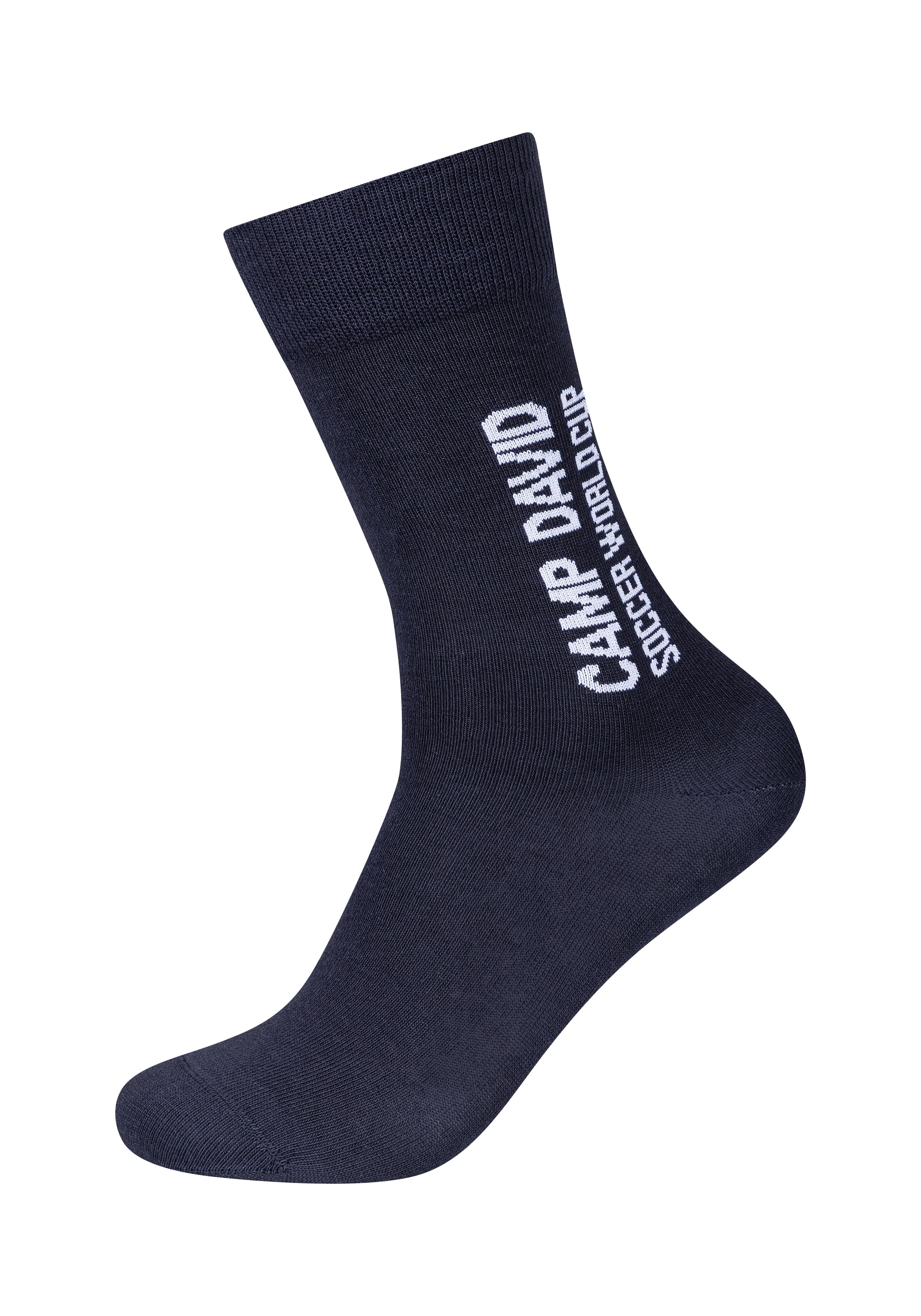 CAMP DAVID Chaussettes »casual« 61.159.500 4 Paar,  mit elastischem Bund