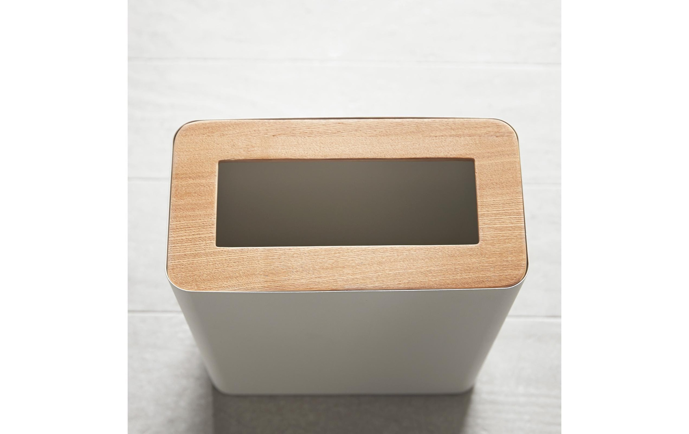 Yamazaki Mülleimer »RIN 10 l«, Holzart: Eiche (USA)