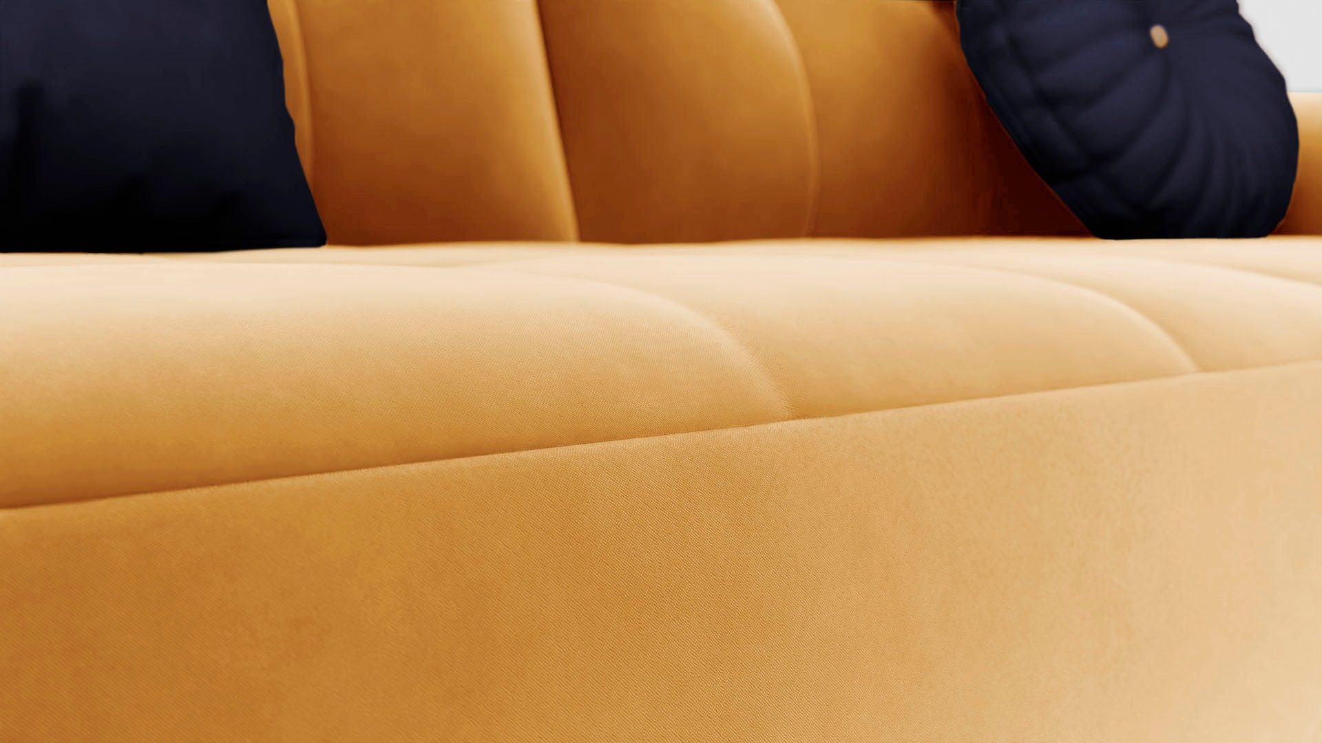 sit&more Ecksofa »Orient 1 L-Form«, inkl. 4 Zierkissen mit Strass-Stein, goldfarbene Metallfüsse