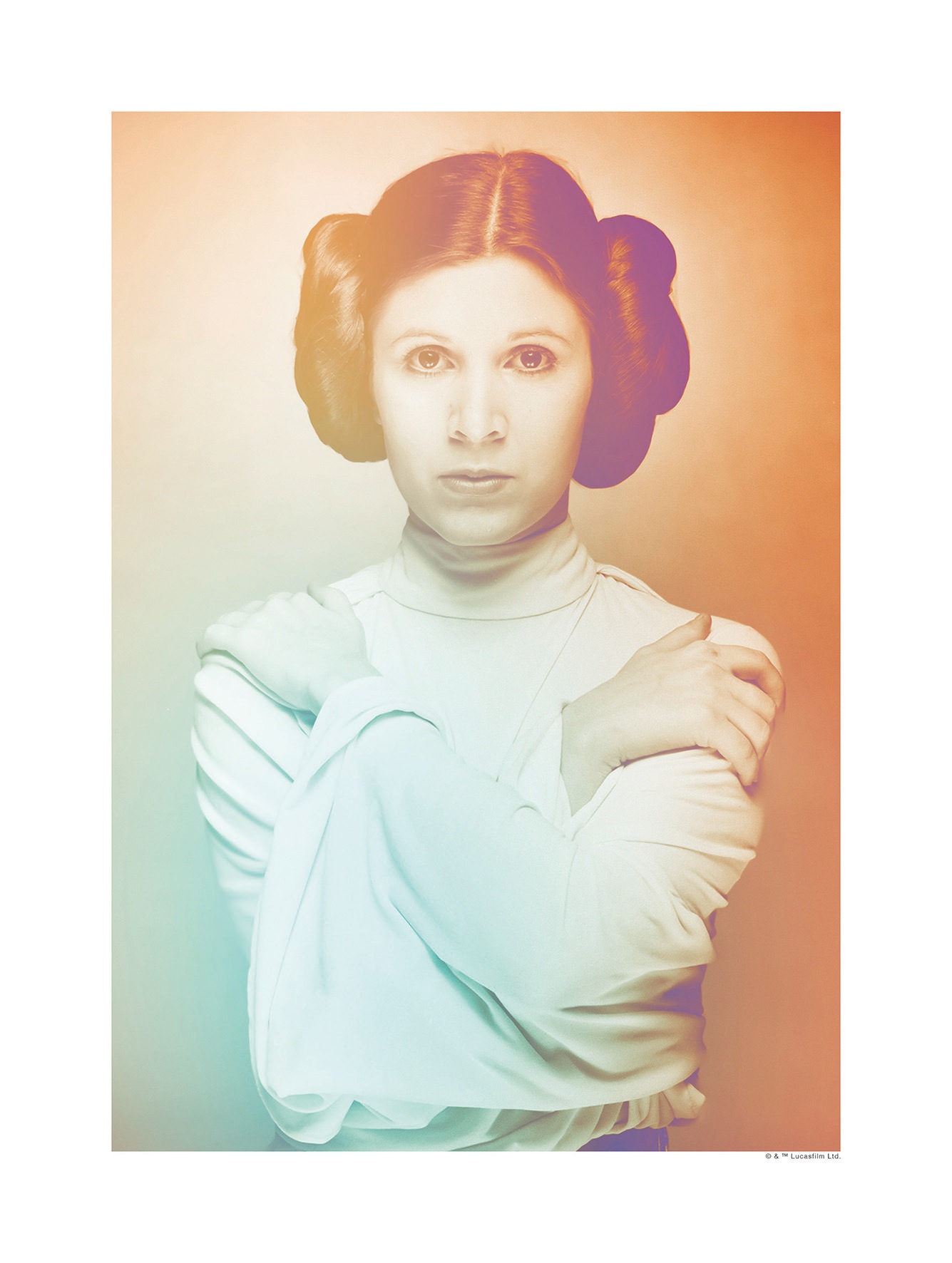 Poster »Star Wars Classic Icons Color Leia«, Star Wars, (1 St.), Kinderzimmer,...