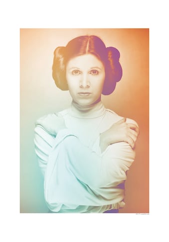 Poster »Star Wars Classic Icons Color Leia«, Star Wars, (1 St.)