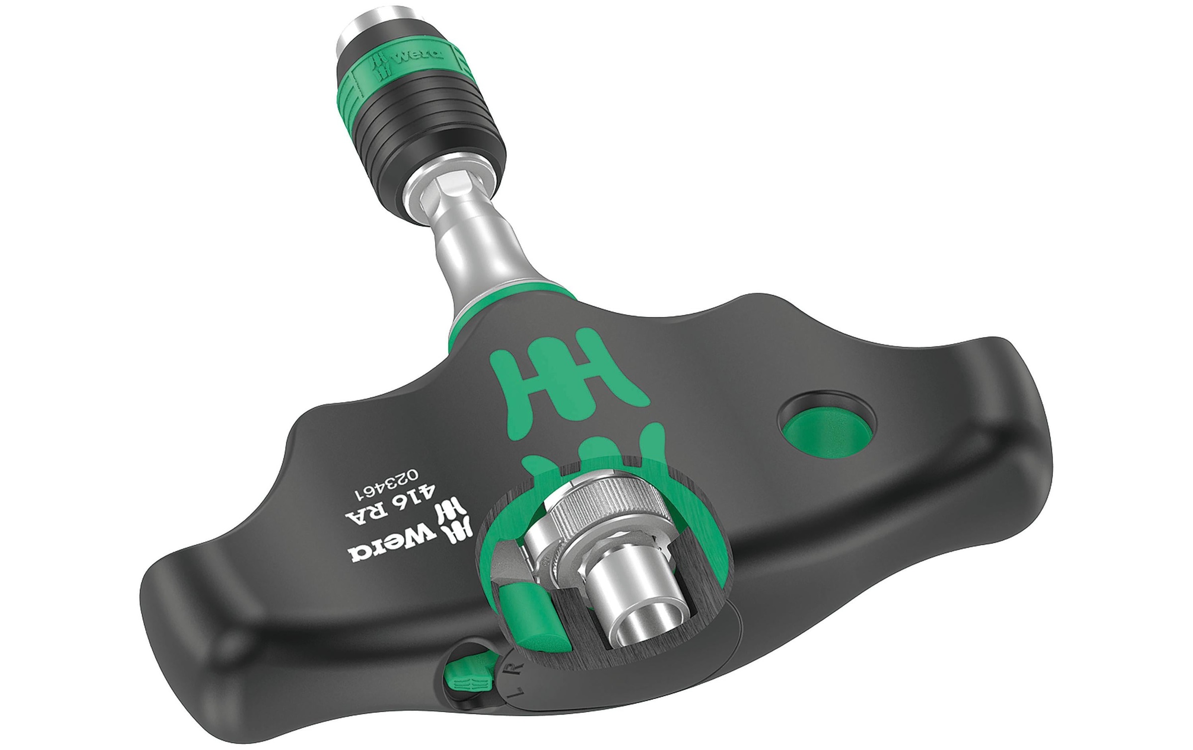 Schraubendreher »Wera 416 RA Quergriff-Bits-Handhalter mit«