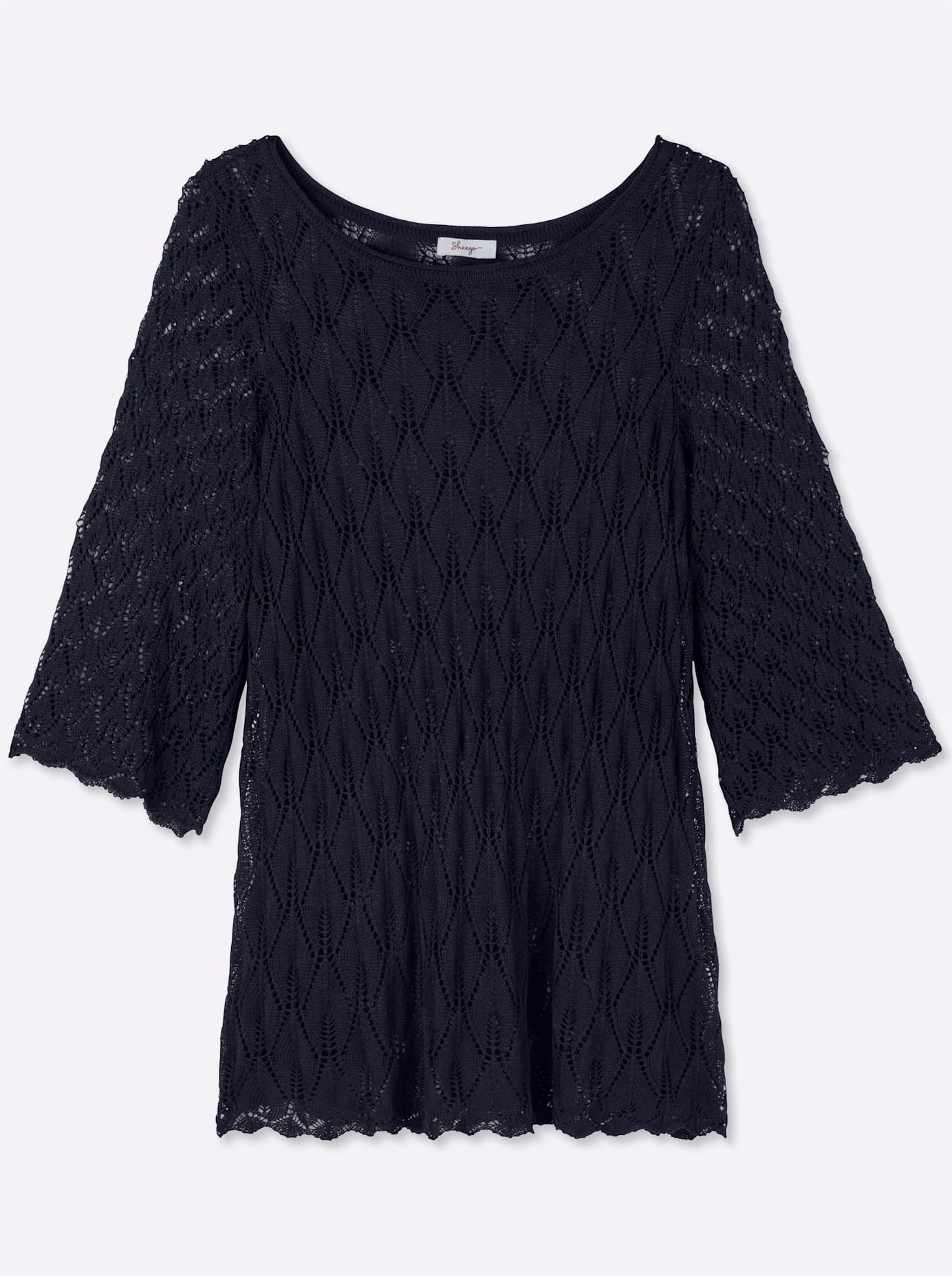 Sheego Pull en tricot »3/4-Arm-Pullover«