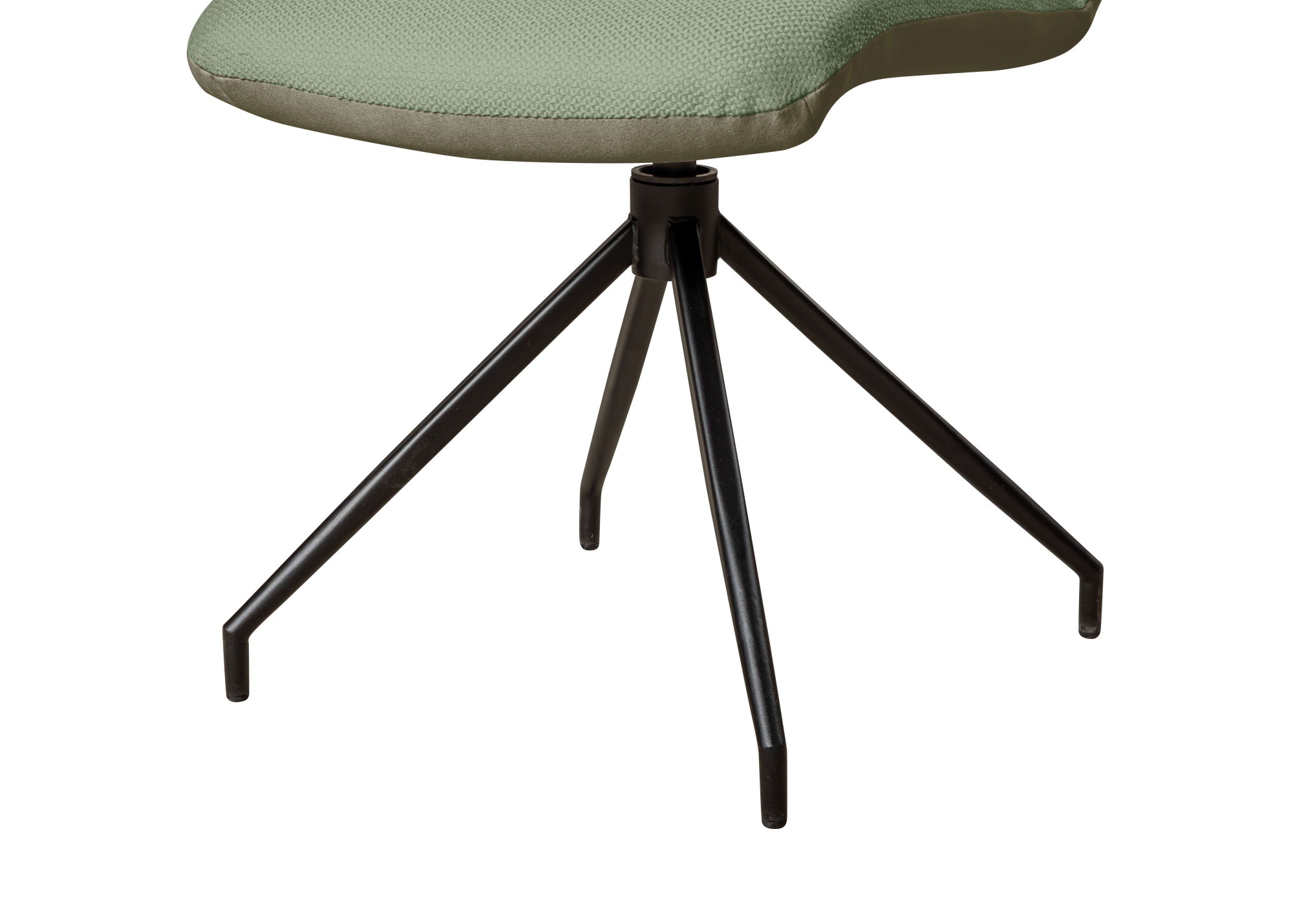 GOODproduct Drehstuhl »Bruna Esszimmerstuhl,Polsterstuhl, Küchenstuhl, 4-Fussstuhl« () 360° drehbar, mit automatischer Rückstellung, 2-Stoff-Design