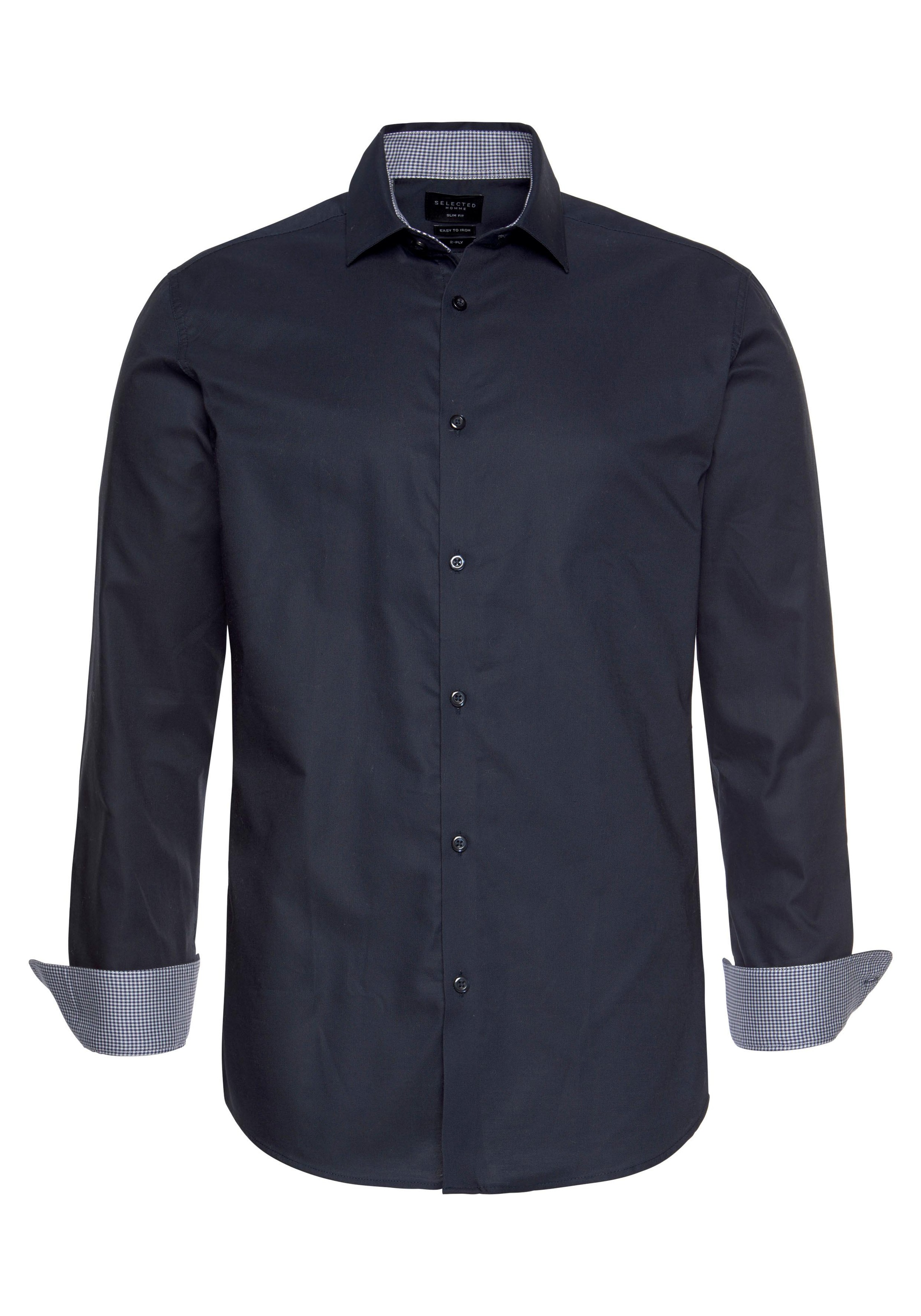 SELECTED Langarmhemd »SLHSLIMNEW-MARK SHIRT LS NOOS«