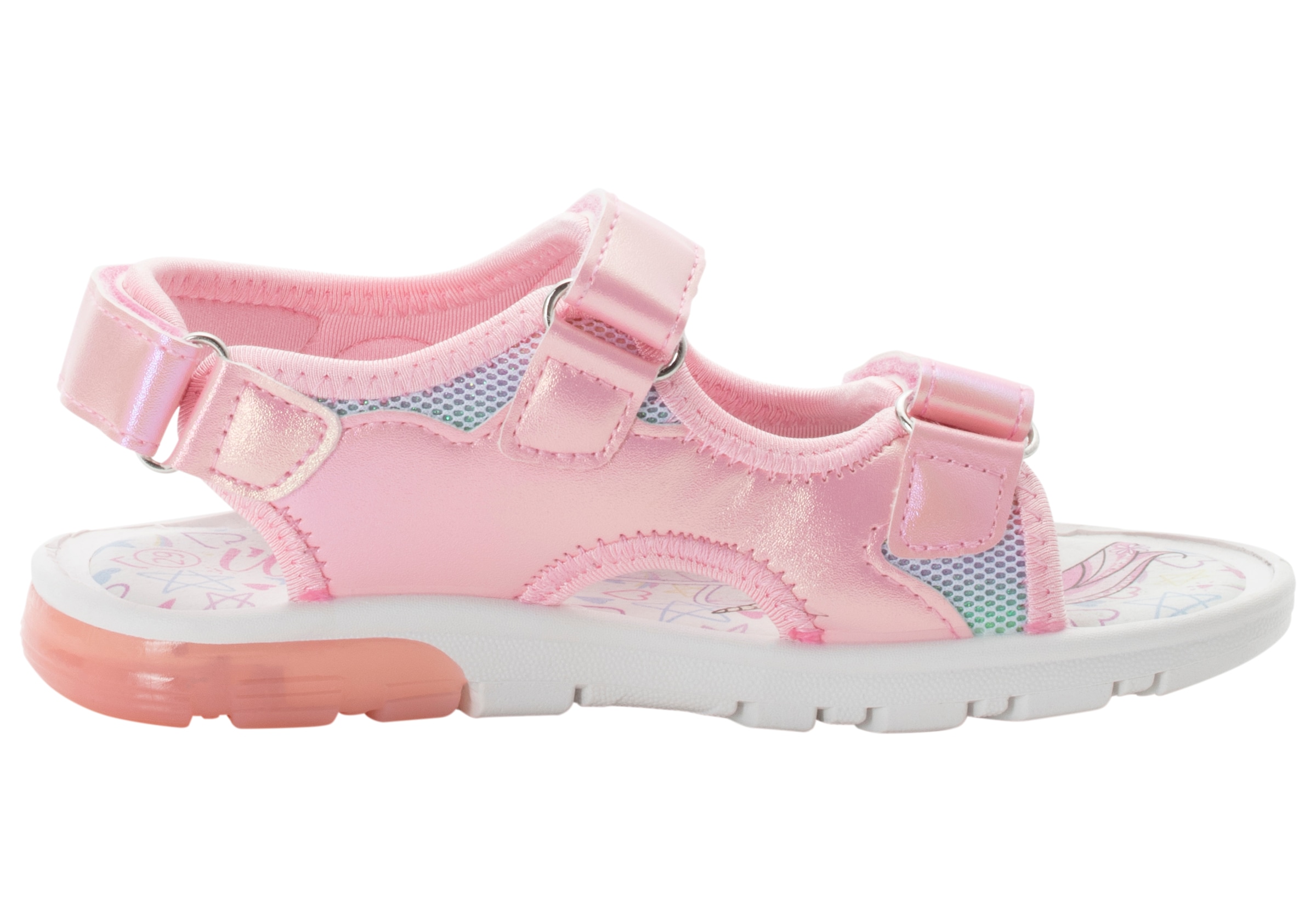 Disney Sandale »Unicorn«  mit cooler Blinkfunktion