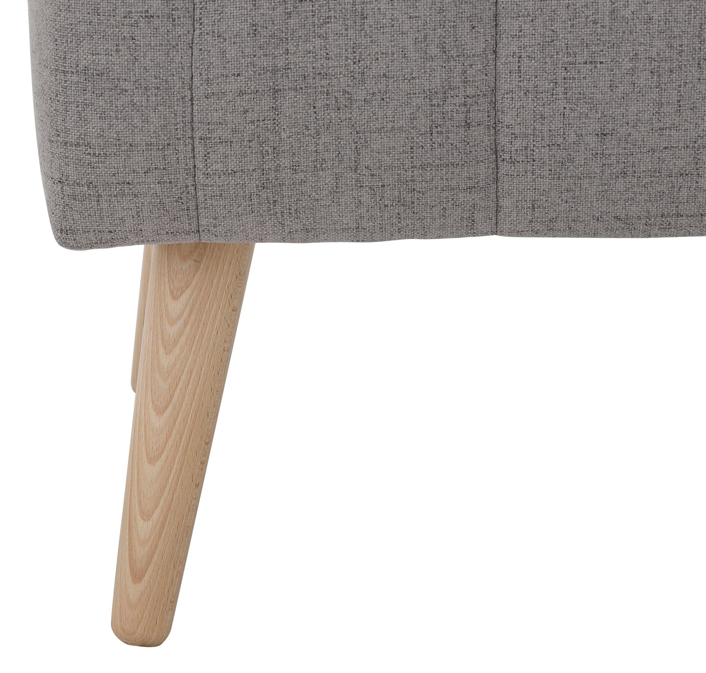 GOODproduct Banc coffre »AMIRA Sitzbank mit Stauraum, Masse B/T/H: 81/36/43 cm« mit Staufach, in 3 Bezugsqualitäten mit feiner Steppung