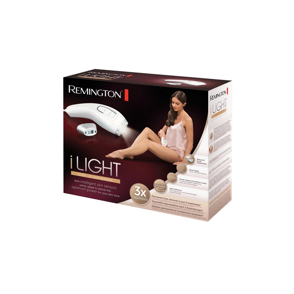 Remington IPL-Haarentferner »IPL8500 i-Light Luxe«, 300.000 Lichtimpulse