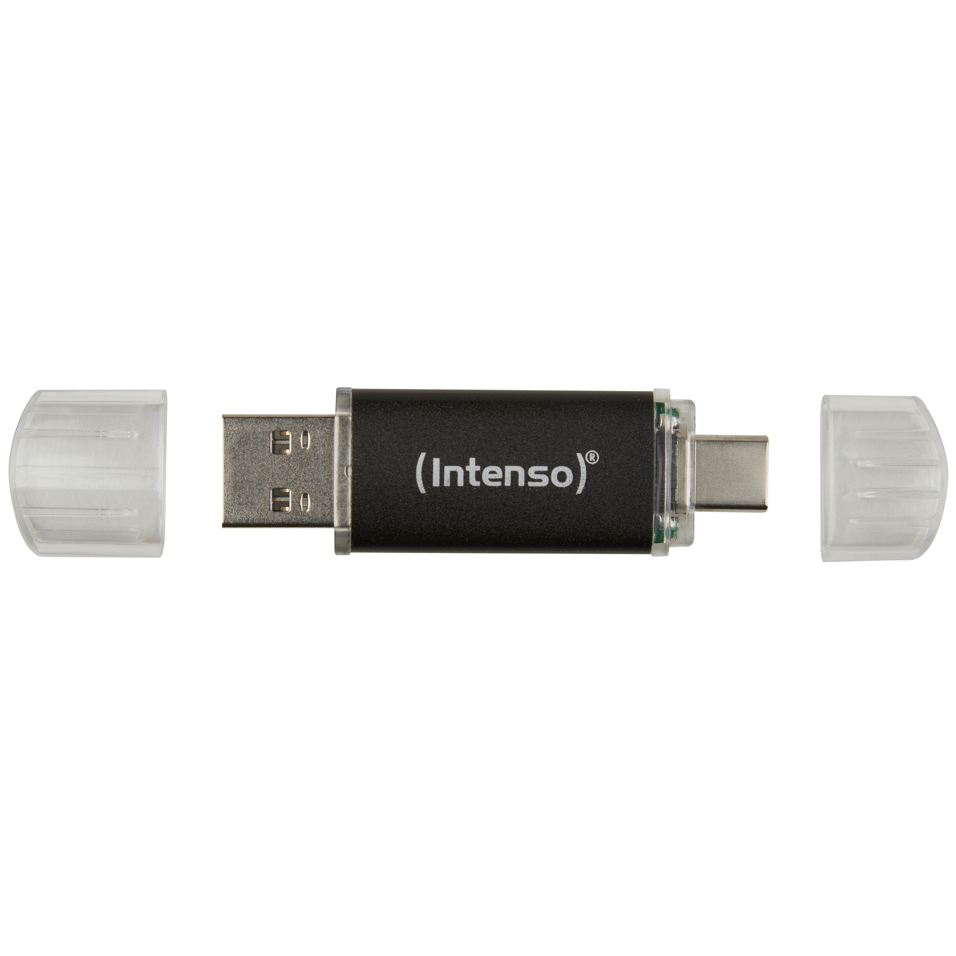 Intenso USB-Stick »Twist Line 64 GB«, (USB 3.2 Lesegeschwindigkeit 70,00 MB/s), USB-A und USB-C Anschluss