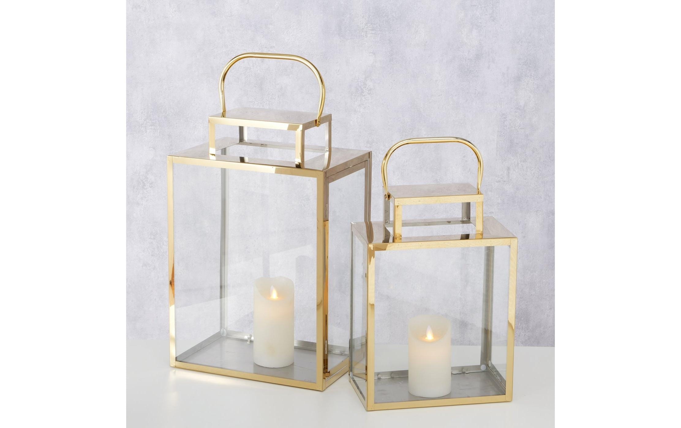 BOLTZE Lanterne à bougie »Jalena 2-teilig«