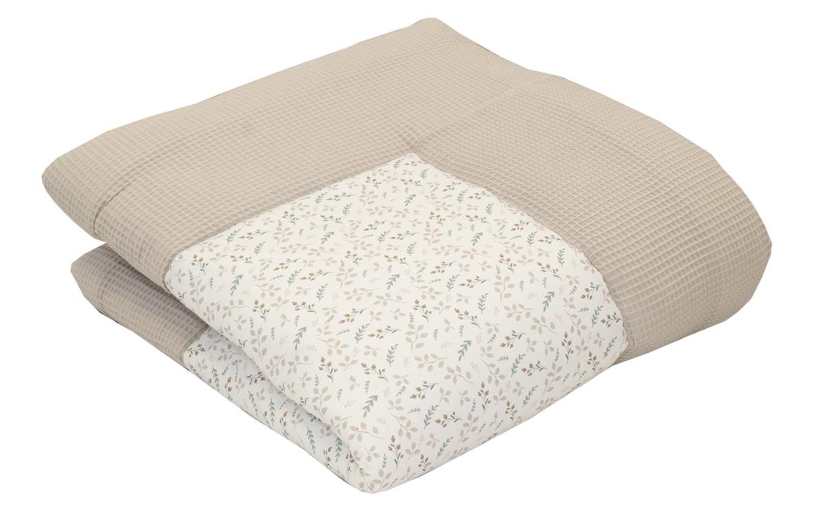 Image of ULLENBOOM Krabbeldecke "Waffel Floral"